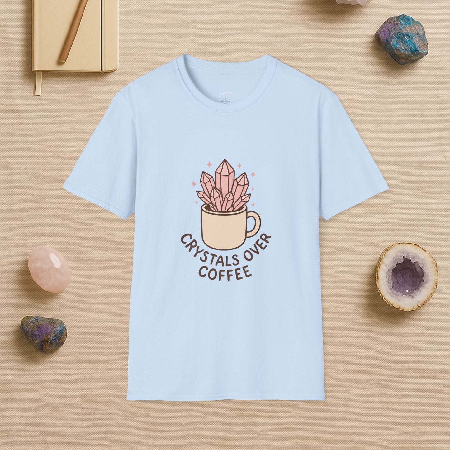 Crystal Coffee Unisex T-Shirt - LustreCo
