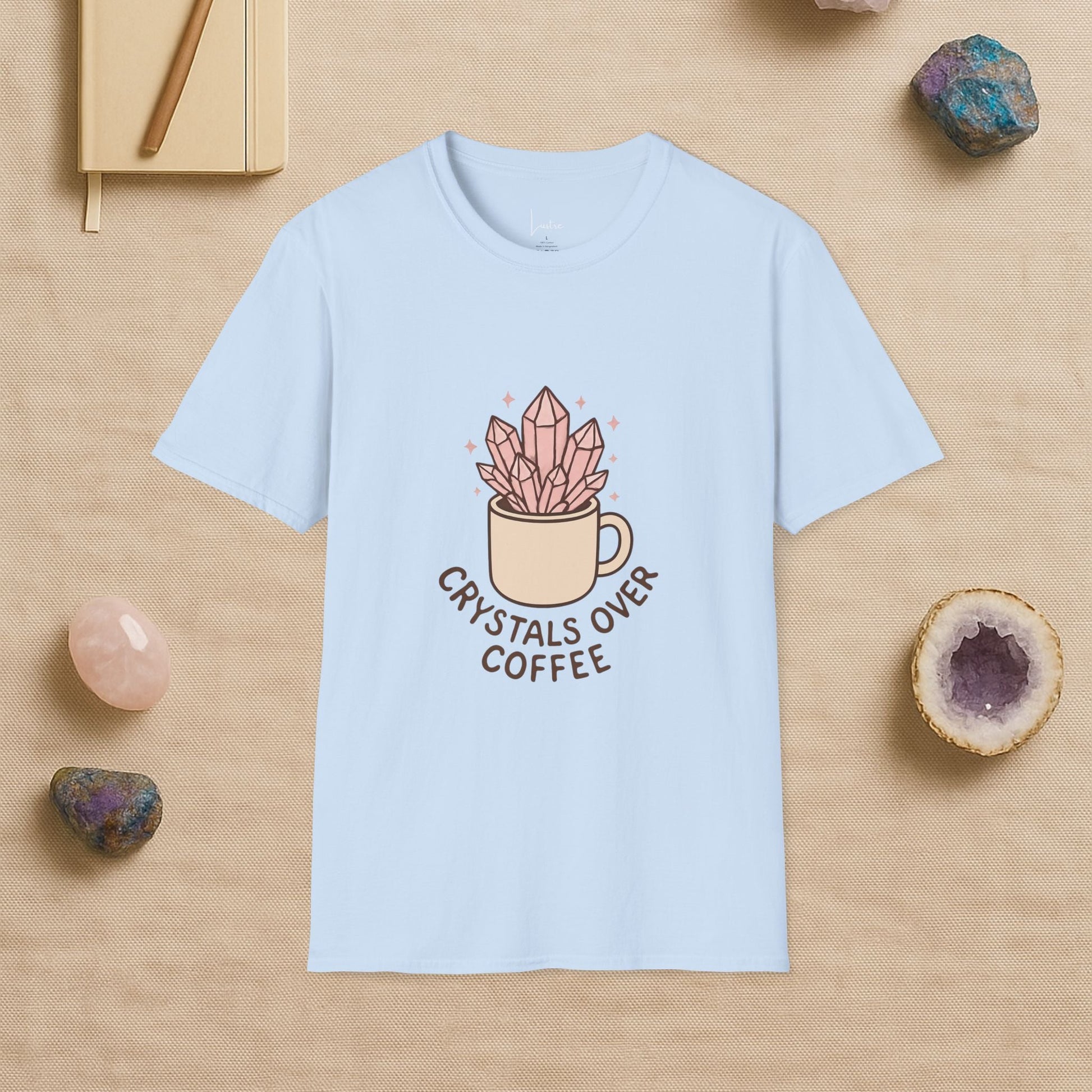Crystal Coffee Unisex T-Shirt - LustreCo