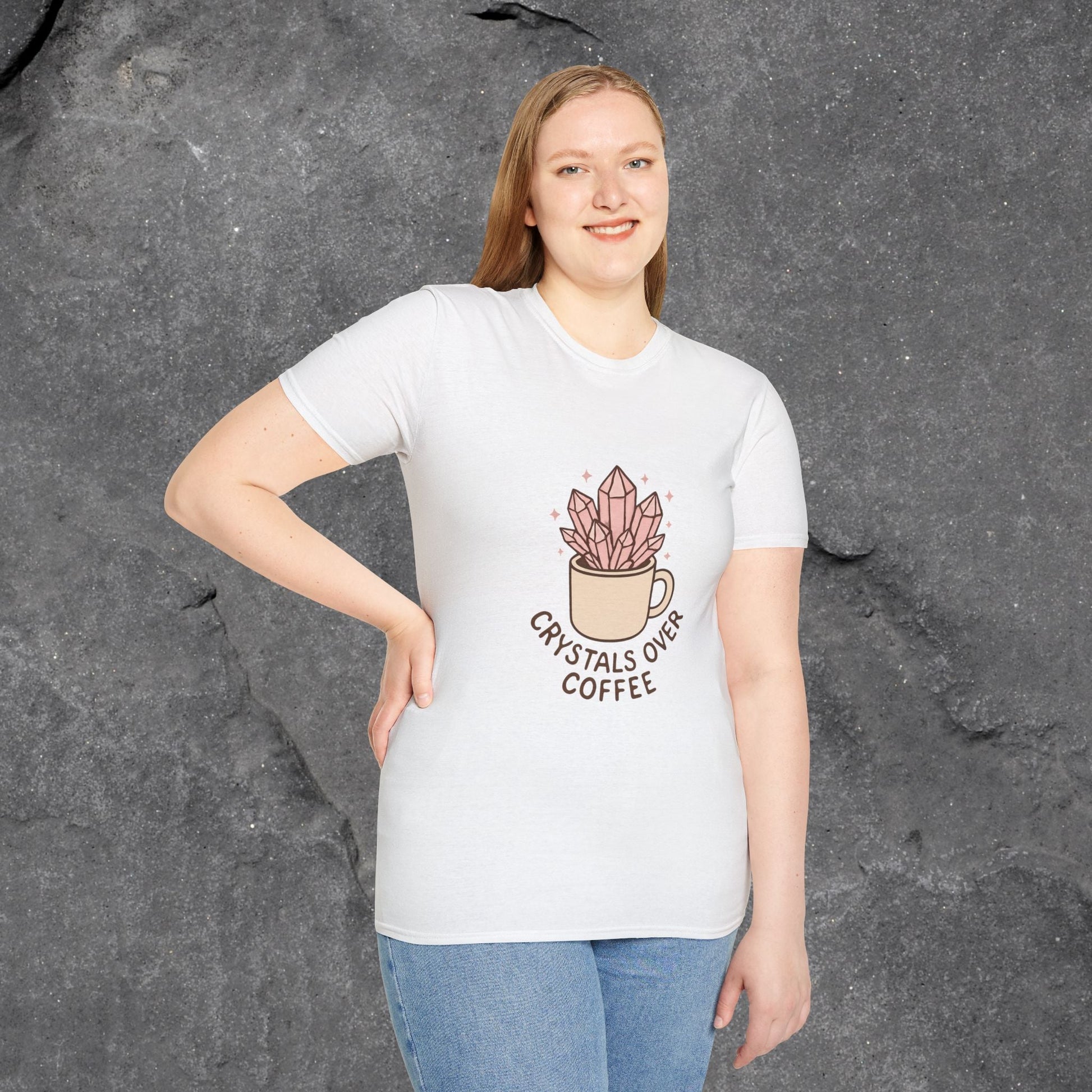 Crystal Coffee Unisex T-Shirt - LustreCo
