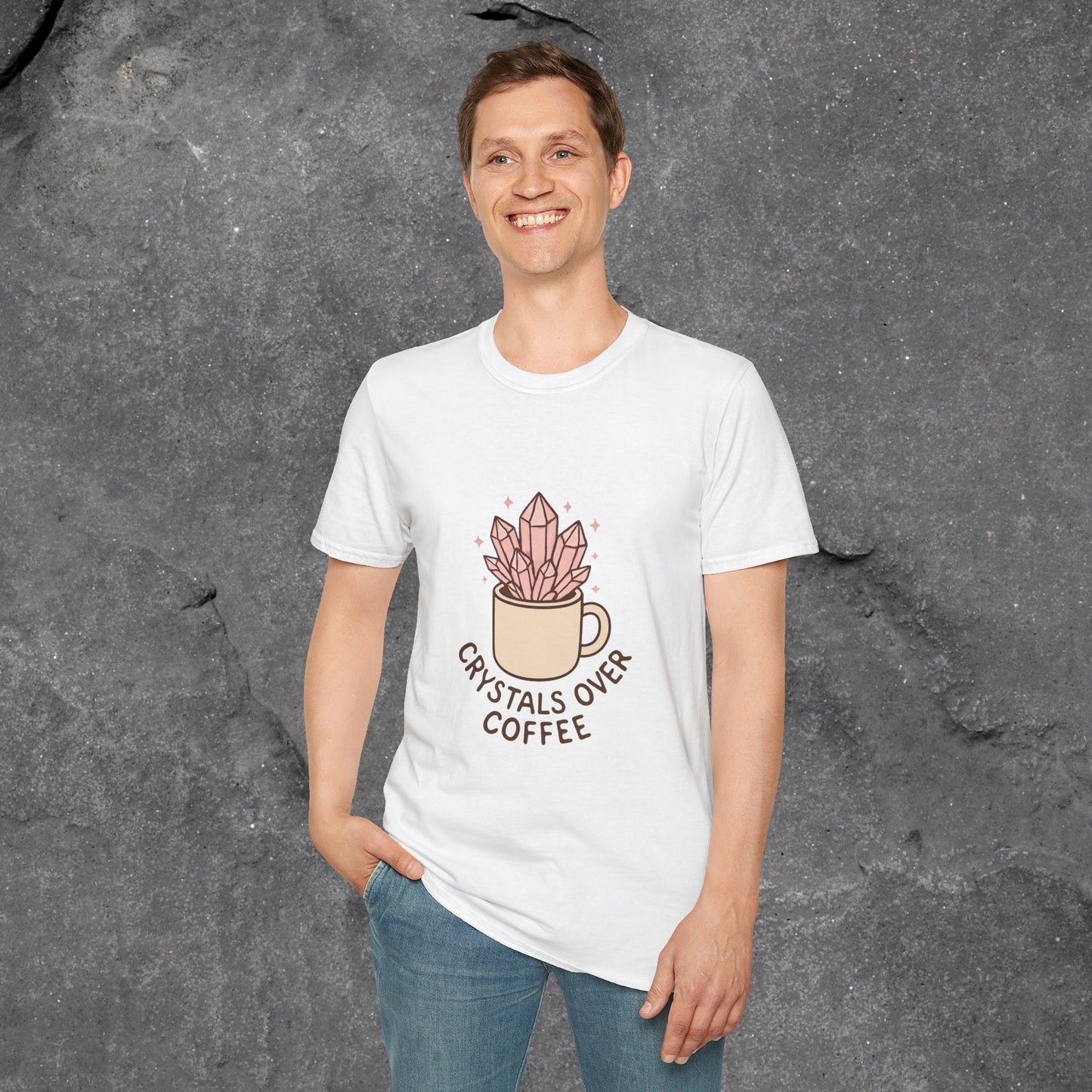 Crystal Coffee Unisex T-Shirt - LustreCo