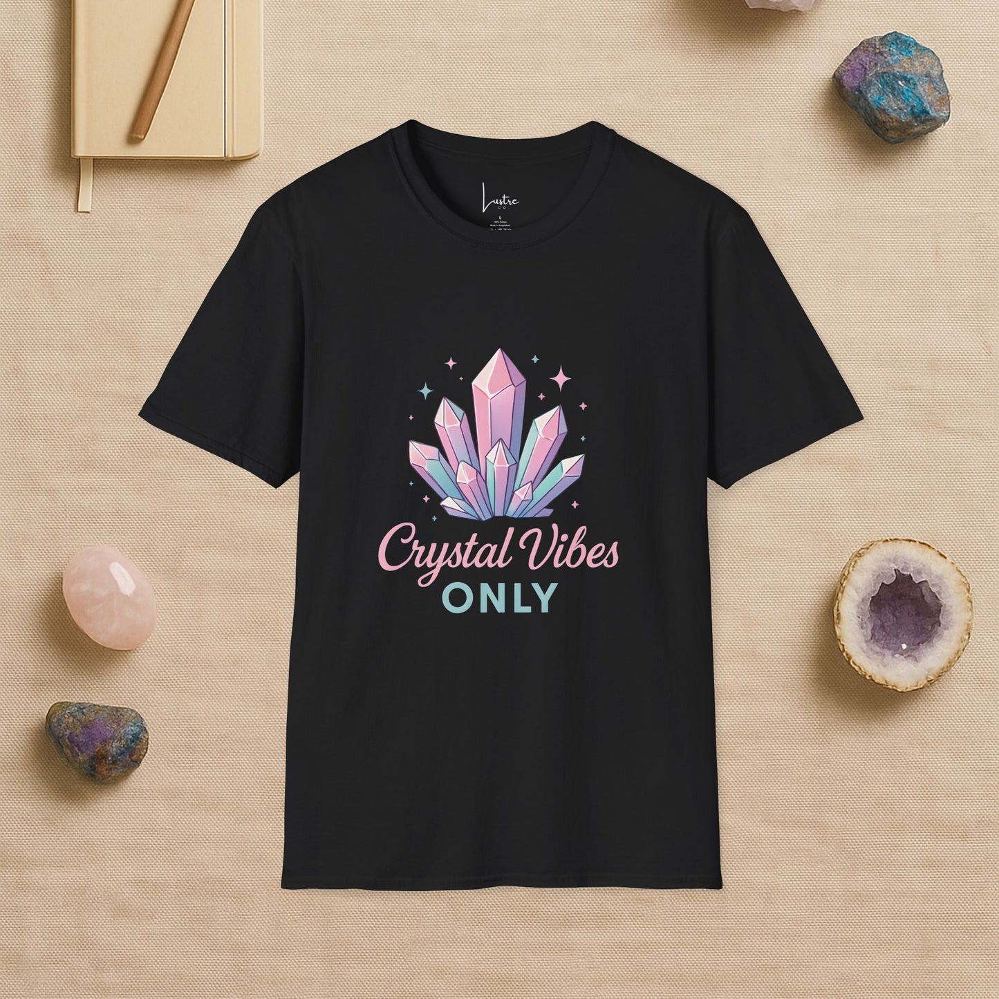 Crystal Vibes T-Shirt - LustreCo