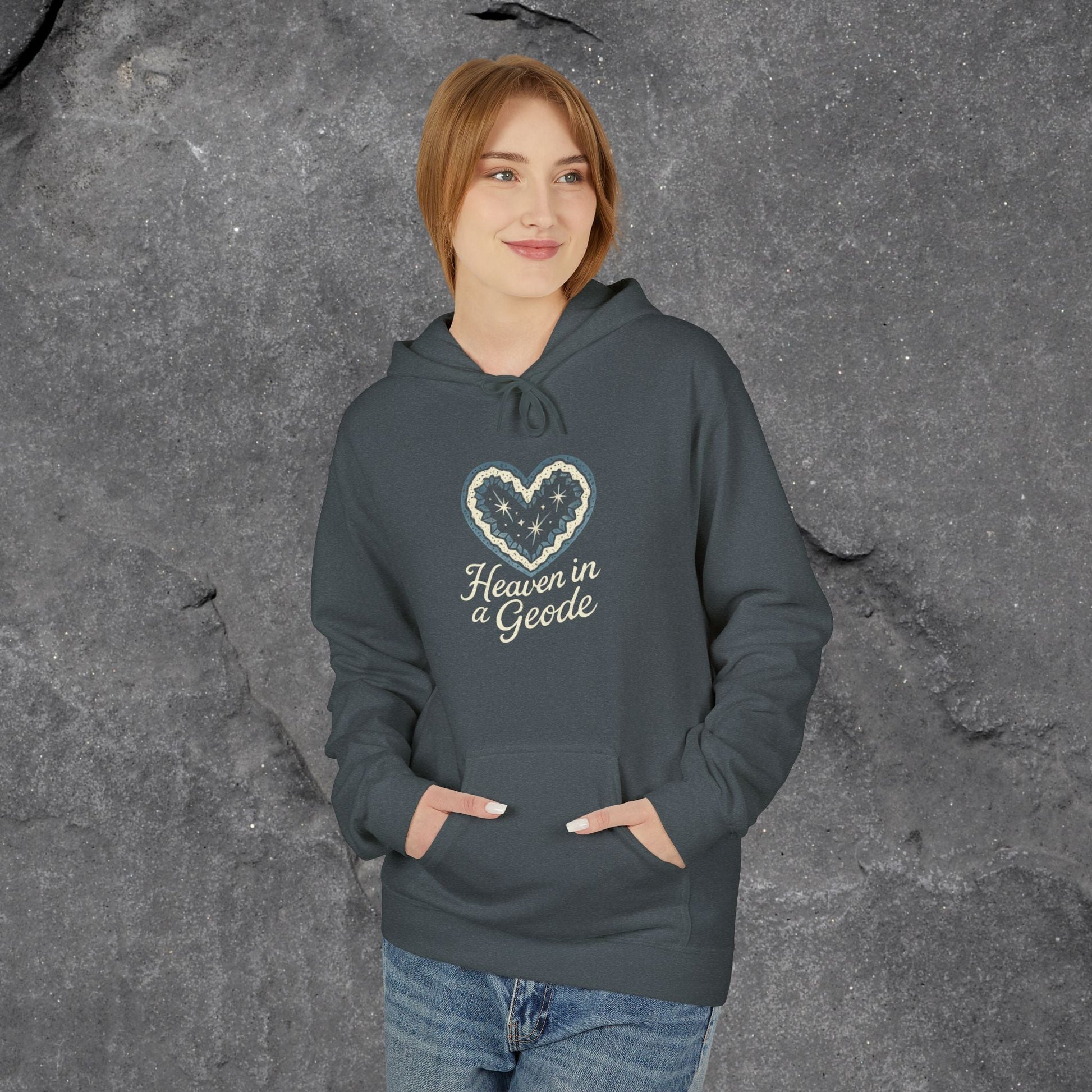 Heavenly Garden Fleece Hoodie: Ultimate Cozy Sweatshirt for Nature Lovers - LustreCo