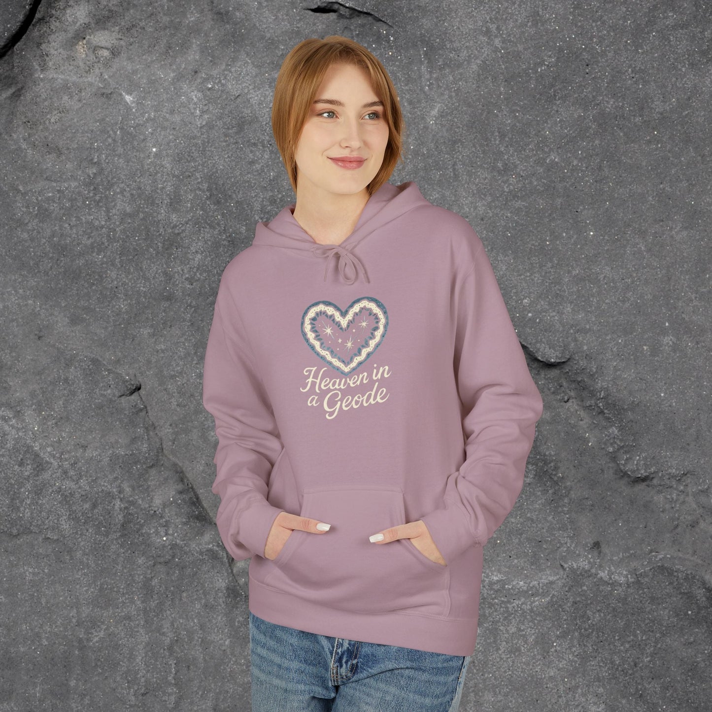 Heavenly Garden Fleece Hoodie: Ultimate Cozy Sweatshirt for Nature Lovers - LustreCo