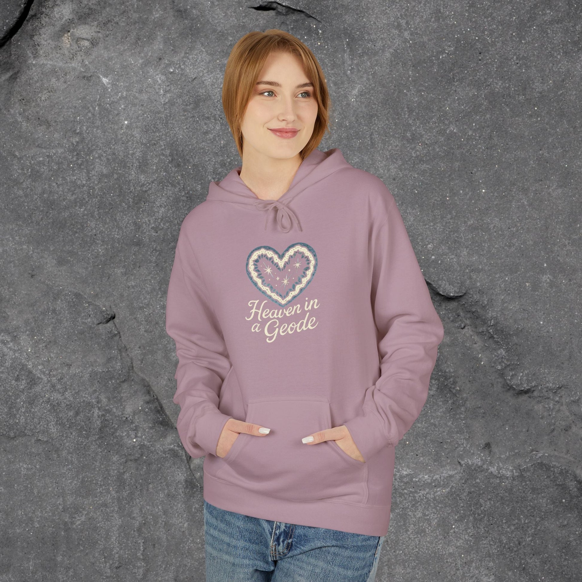 Heavenly Garden Fleece Hoodie: Ultimate Cozy Sweatshirt for Nature Lovers - LustreCo