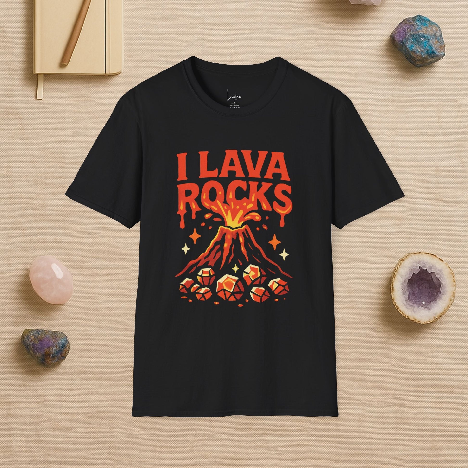 Lava Rocks Unisex T-Shirt - LustreCo