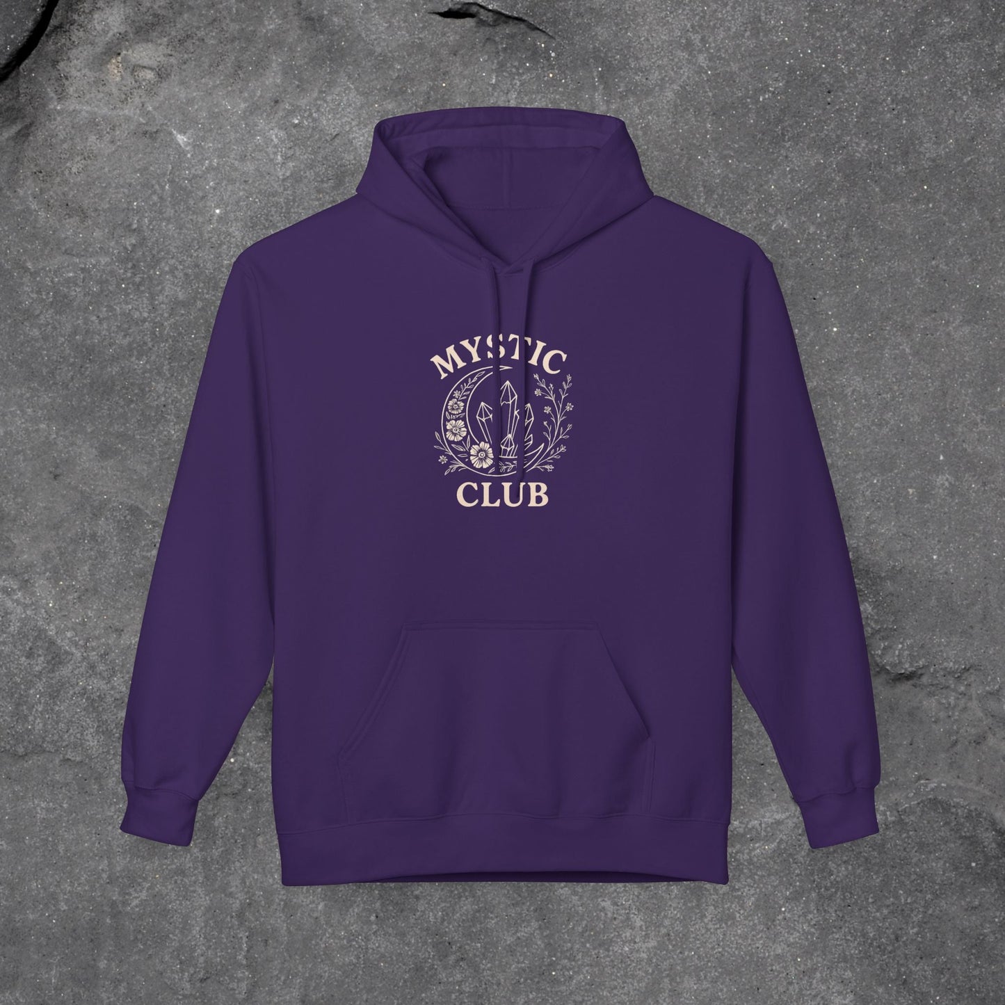 Mystic Club Fleece Hoodie - Cozy Unisex Sweatshirt for Spiritual Seekers - LustreCo
