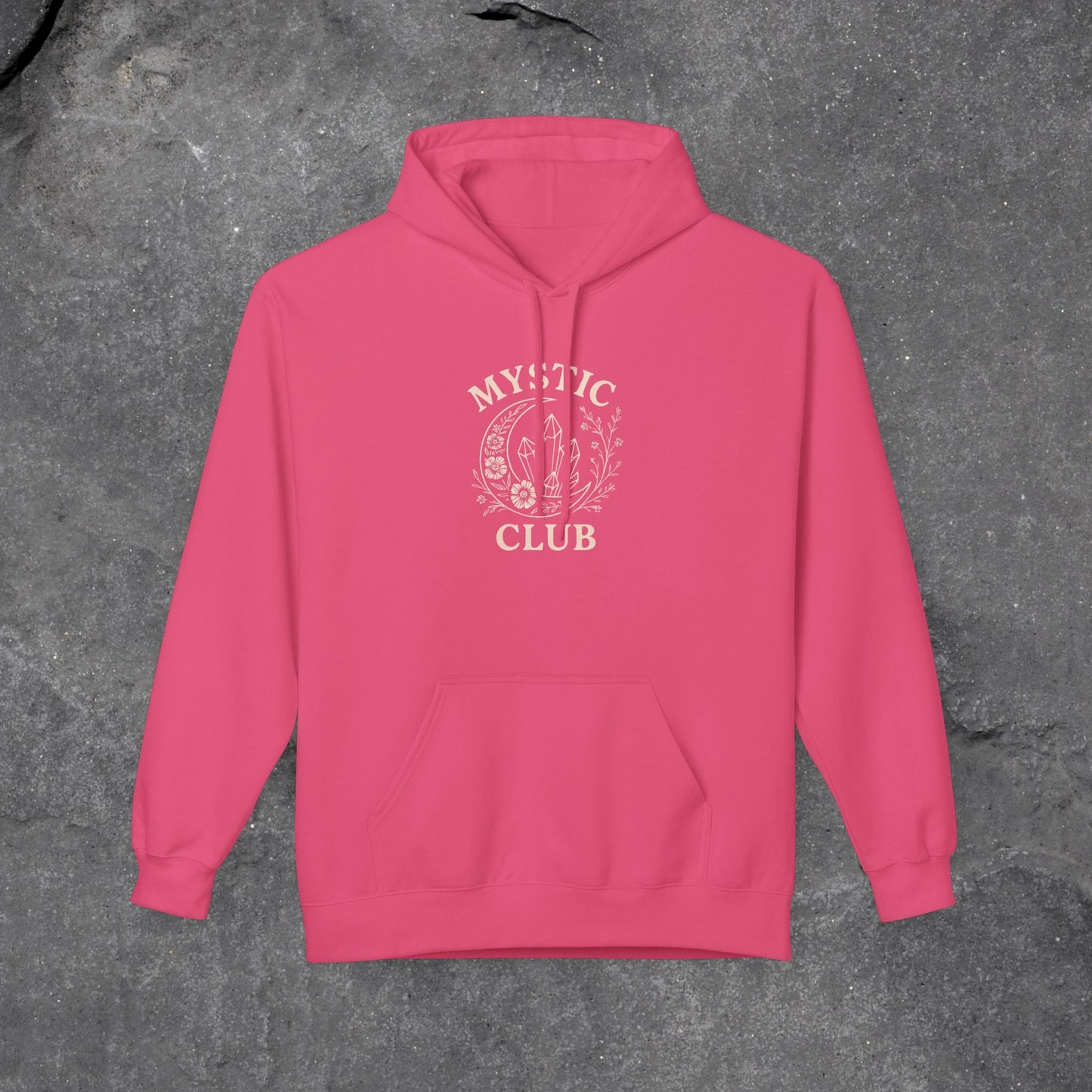 Mystic Club Fleece Hoodie - Cozy Unisex Sweatshirt for Spiritual Seekers - LustreCo