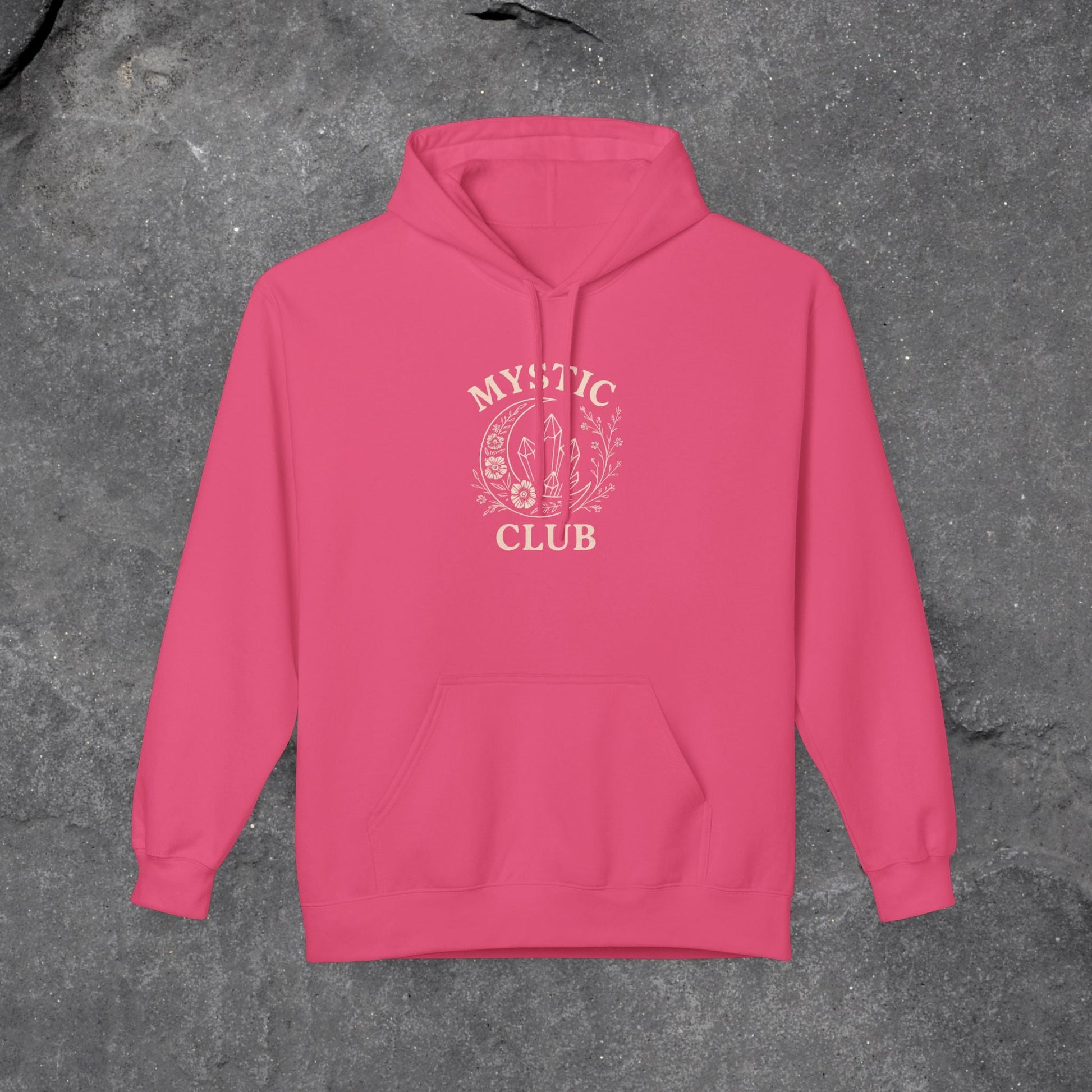 Mystic Club Fleece Hoodie - Cozy Unisex Sweatshirt for Spiritual Seekers - LustreCo