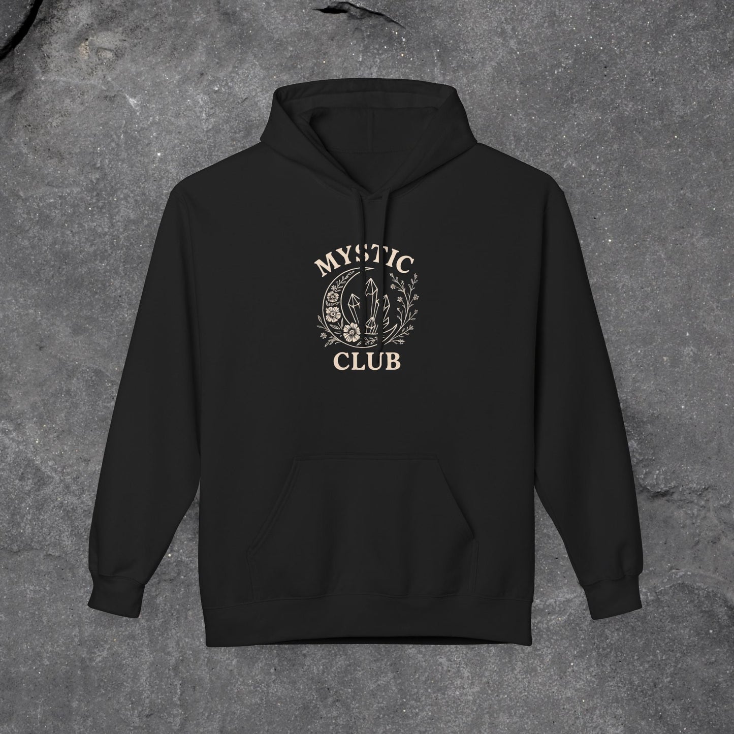 Mystic Club Fleece Hoodie - Cozy Unisex Sweatshirt for Spiritual Seekers - LustreCo
