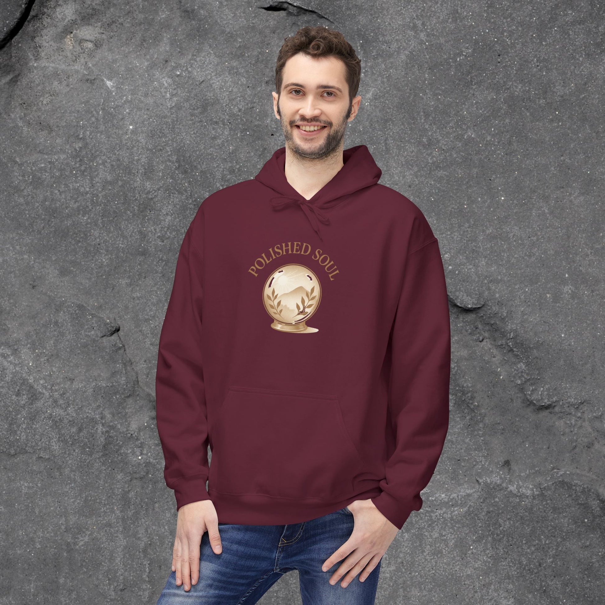 Polished Soul Hoodie: Unisex Midweight Fleece for Winter & Beyond - LustreCo