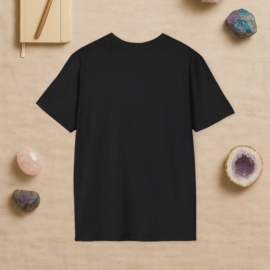 Quartz T-Shirt - Shine Bright Crystal Style Tee for Unisex - LustreCo