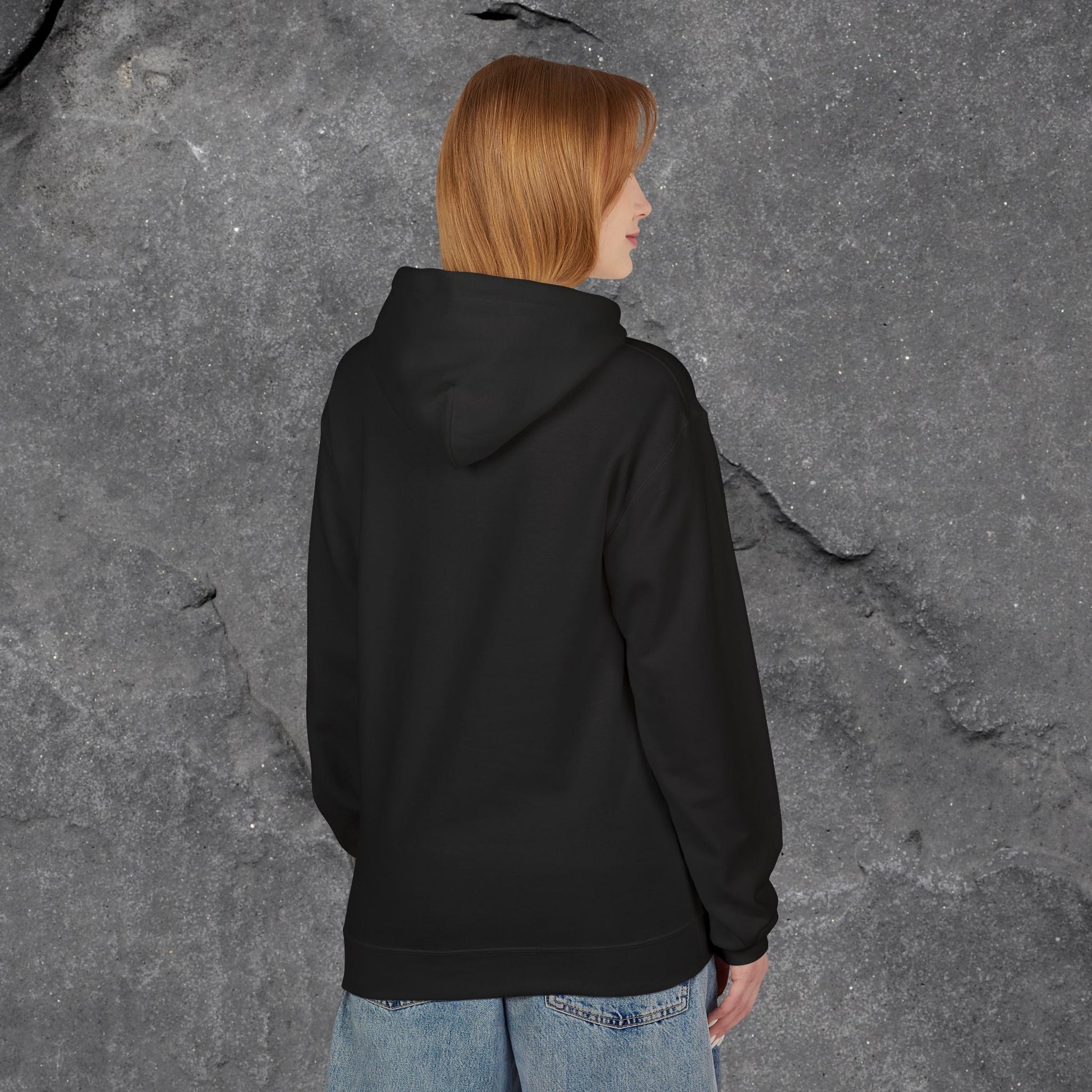 Solid as a Rock Hoodie - Unisex Midweight Fleece, Cozy Sweatshirt, Gift for Him/Her, Casual Wear, Warm Layer - LustreCo