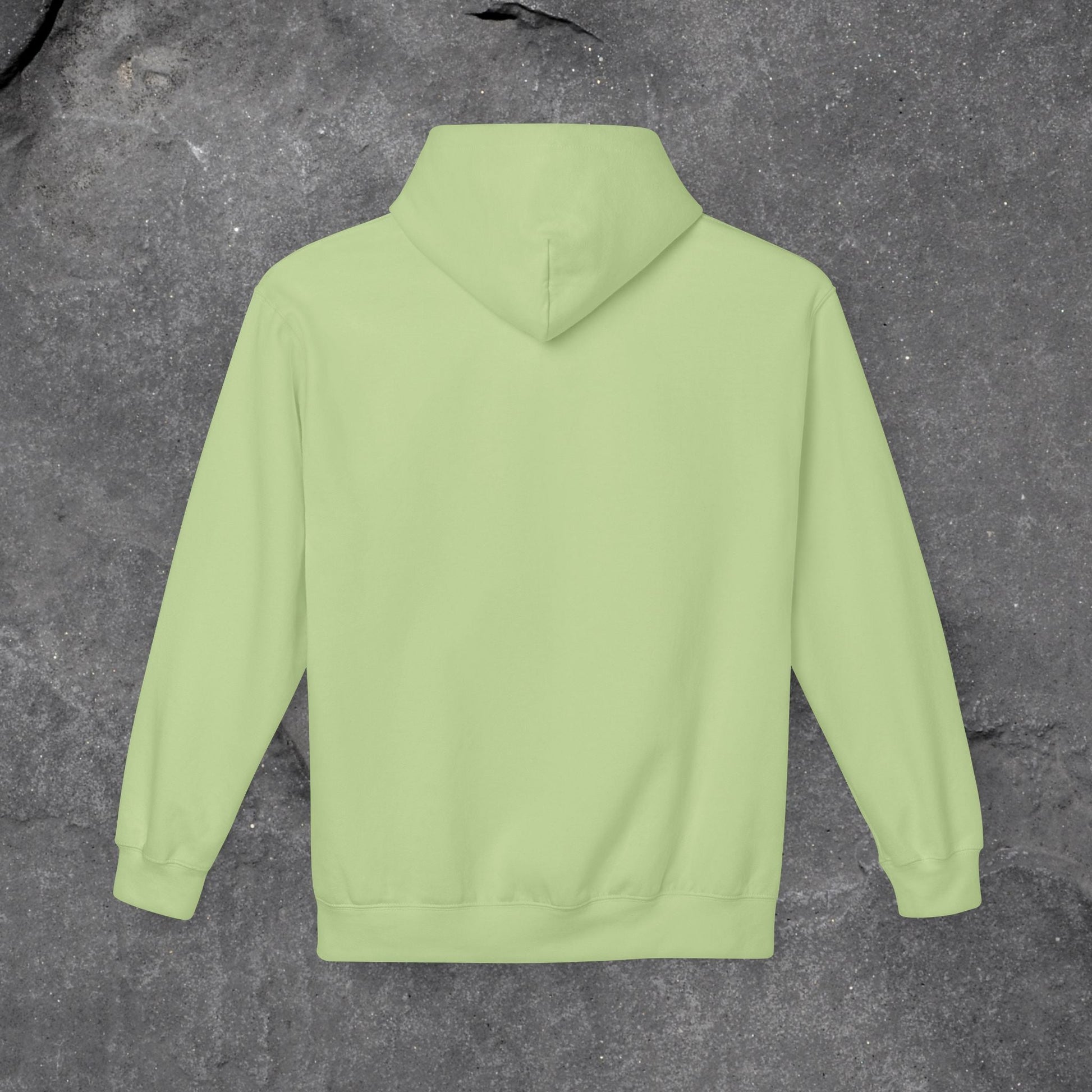Solid as a Rock Hoodie - Unisex Midweight Fleece, Cozy Sweatshirt, Gift for Him/Her, Casual Wear, Warm Layer - LustreCo