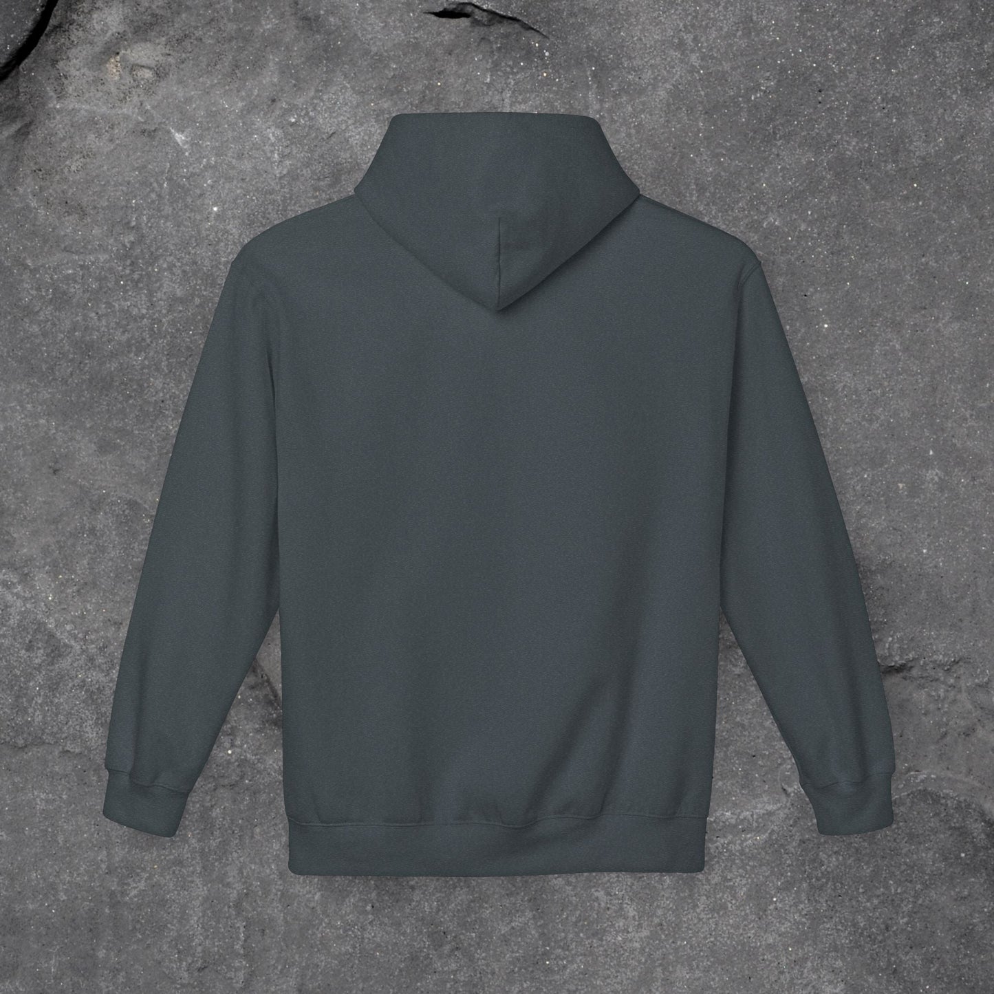 Solid as a Rock Hoodie - Unisex Midweight Fleece, Cozy Sweatshirt, Gift for Him/Her, Casual Wear, Warm Layer - LustreCo