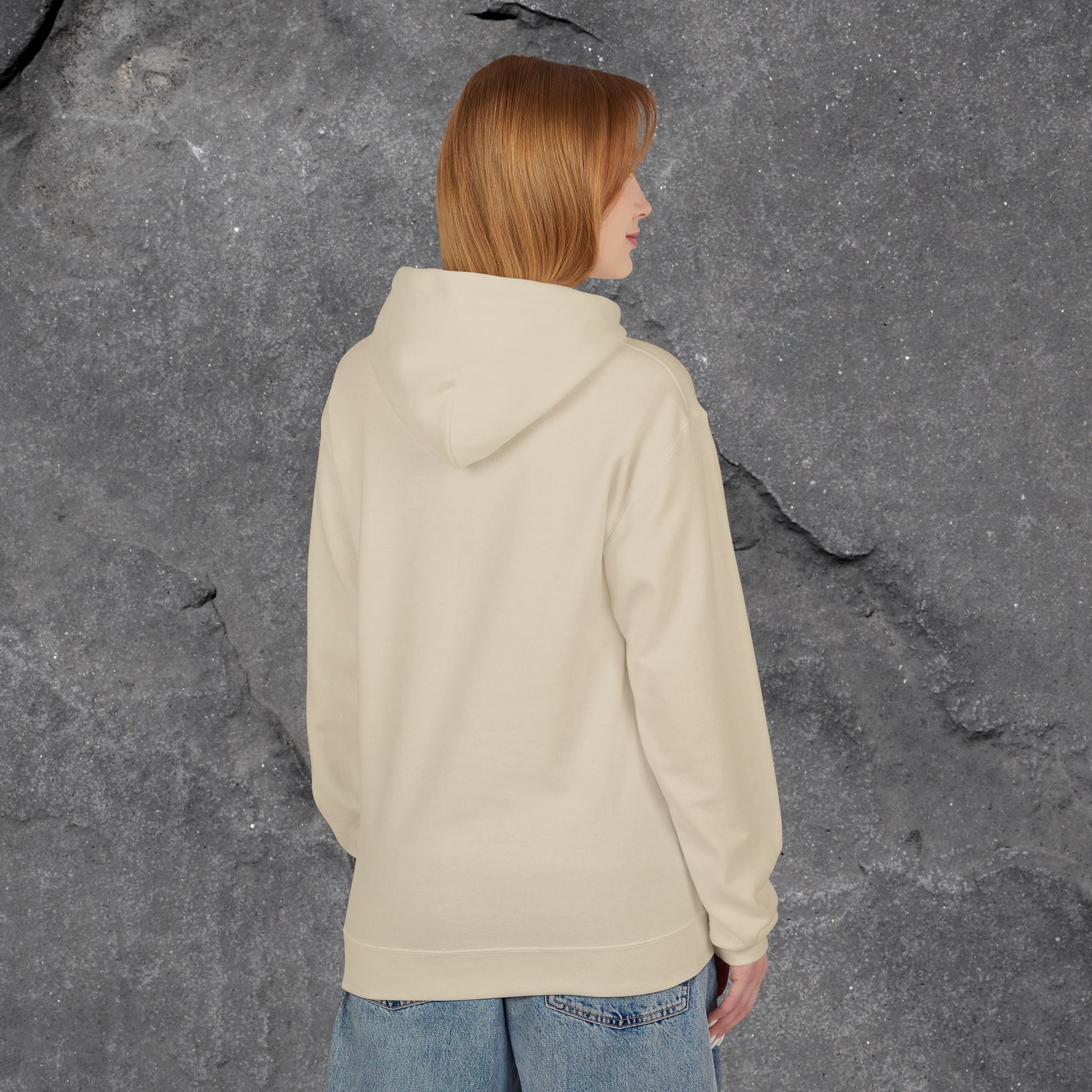 Solid as a Rock Hoodie - Unisex Midweight Fleece, Cozy Sweatshirt, Gift for Him/Her, Casual Wear, Warm Layer - LustreCo