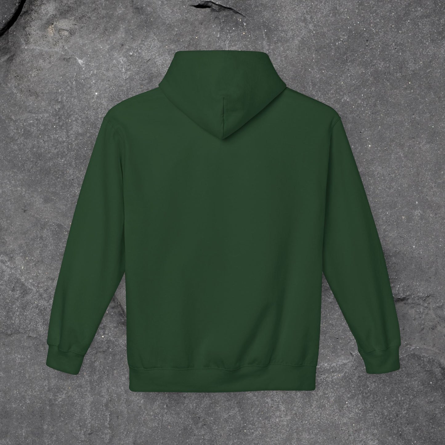 Solid as a Rock Hoodie - Unisex Midweight Fleece, Cozy Sweatshirt, Gift for Him/Her, Casual Wear, Warm Layer - LustreCo