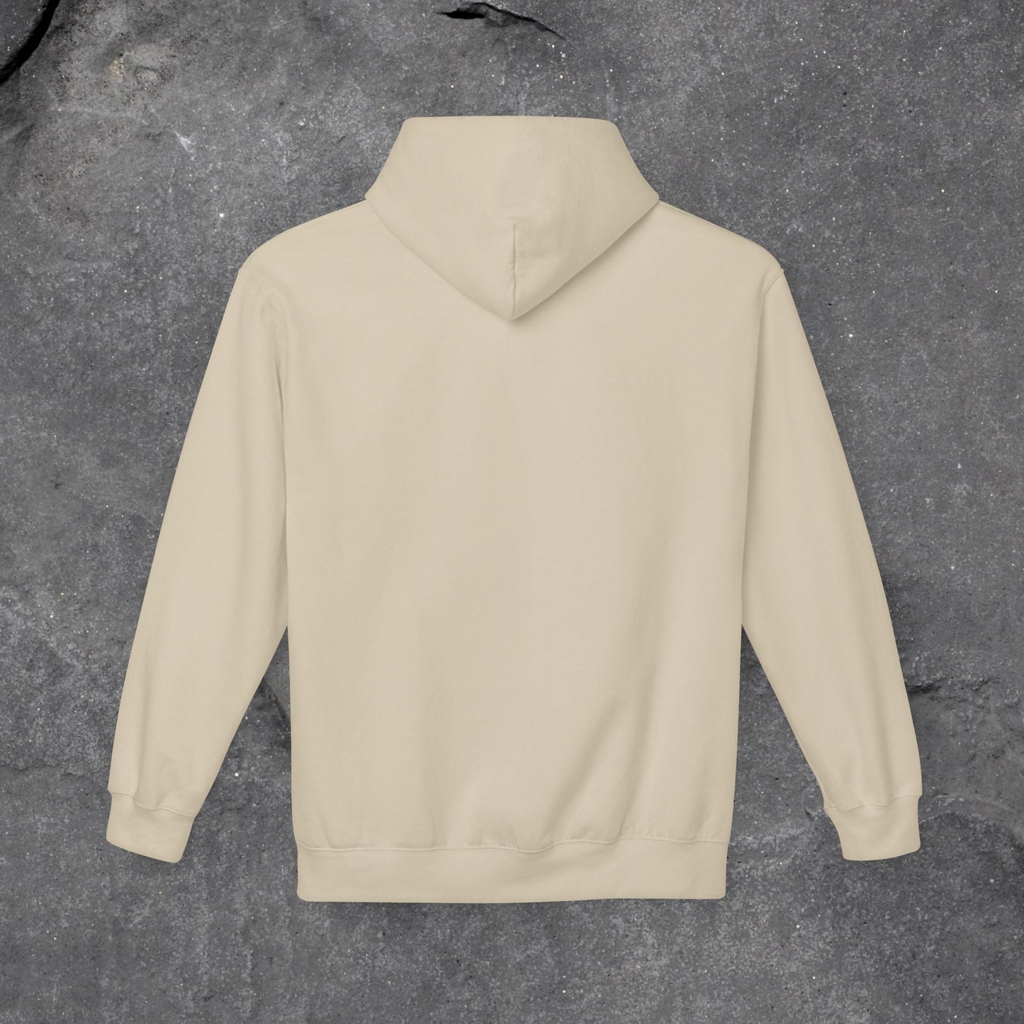 Solid as a Rock Hoodie - Unisex Midweight Fleece, Cozy Sweatshirt, Gift for Him/Her, Casual Wear, Warm Layer - LustreCo
