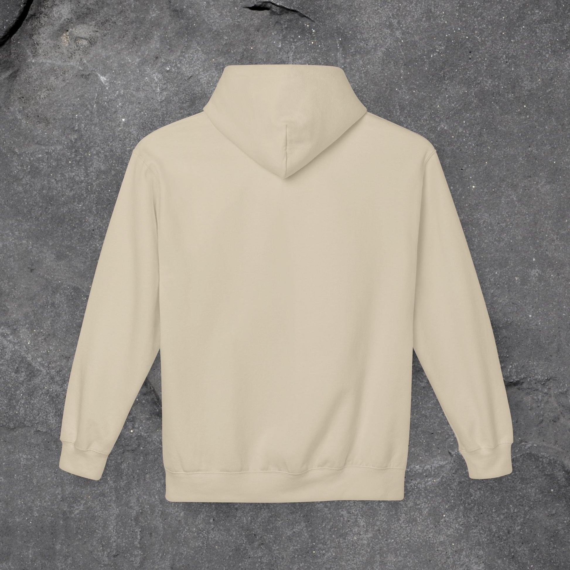 Solid as a Rock Hoodie - Unisex Midweight Fleece, Cozy Sweatshirt, Gift for Him/Her, Casual Wear, Warm Layer - LustreCo