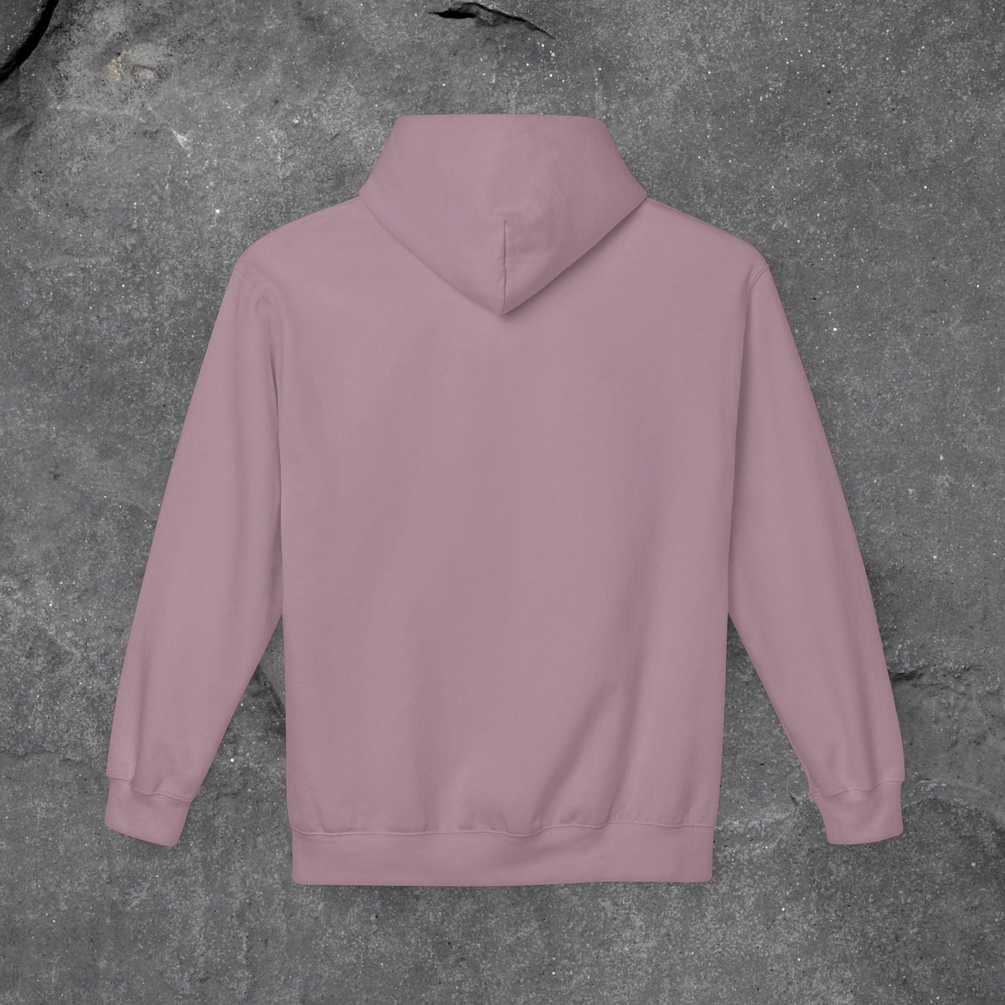 Solid as a Rock Hoodie - Unisex Midweight Fleece, Cozy Sweatshirt, Gift for Him/Her, Casual Wear, Warm Layer - LustreCo