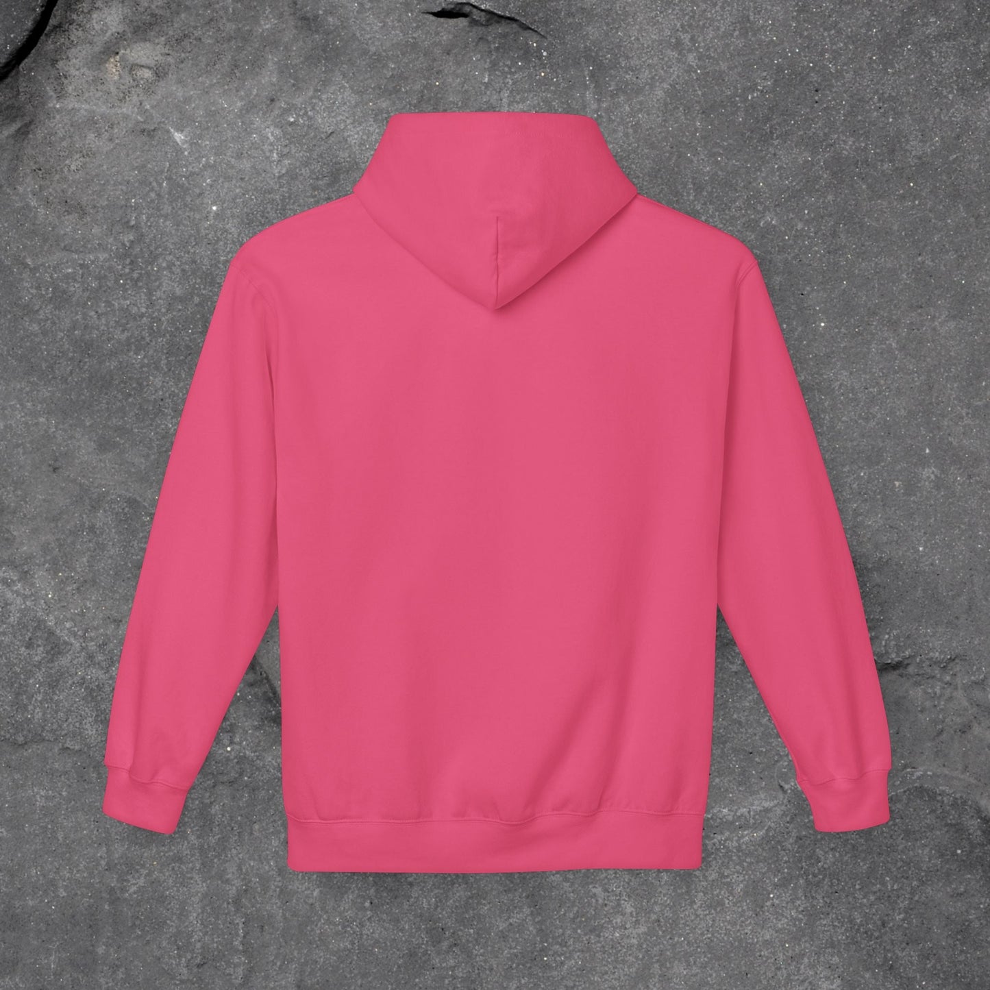 Solid as a Rock Hoodie - Unisex Midweight Fleece, Cozy Sweatshirt, Gift for Him/Her, Casual Wear, Warm Layer - LustreCo