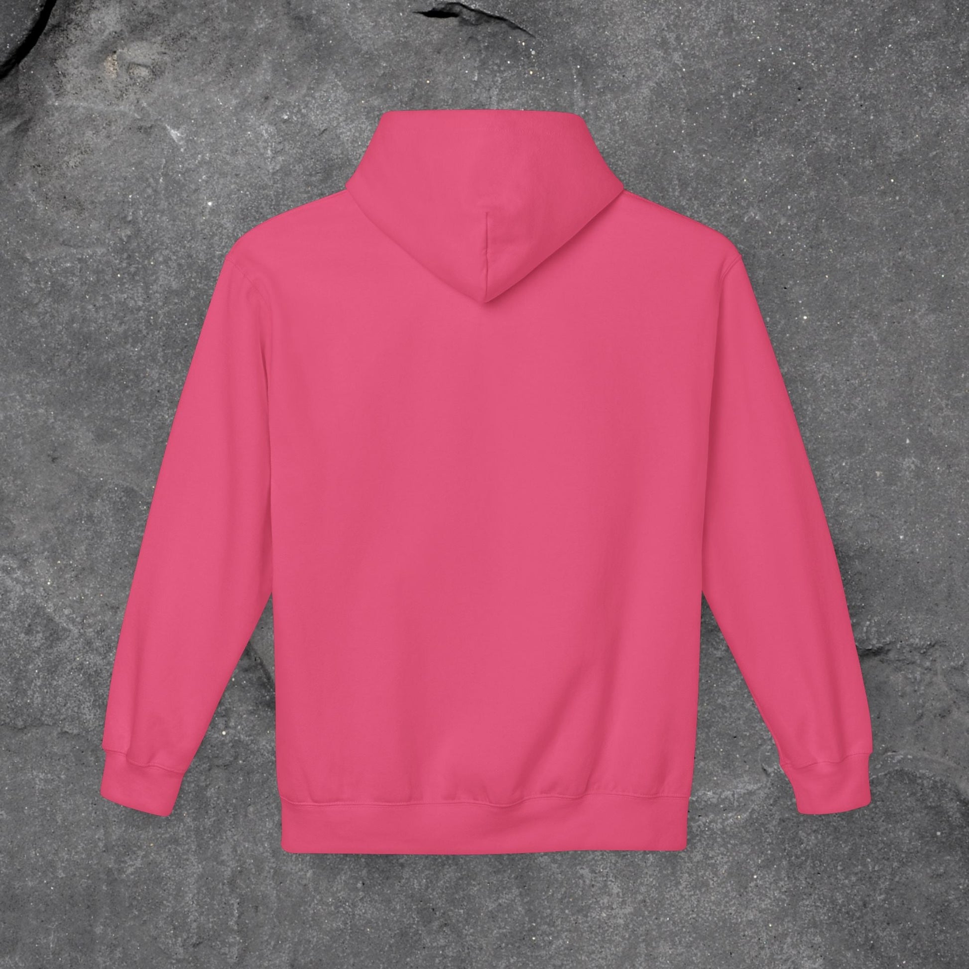 Solid as a Rock Hoodie - Unisex Midweight Fleece, Cozy Sweatshirt, Gift for Him/Her, Casual Wear, Warm Layer - LustreCo