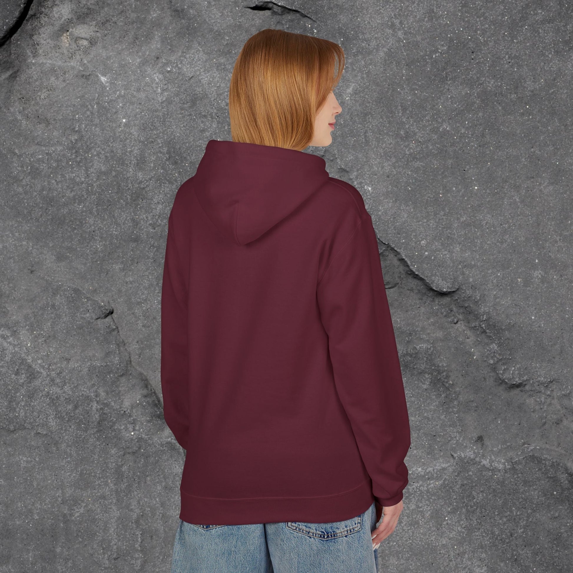 Solid as a Rock Hoodie - Unisex Midweight Fleece, Cozy Sweatshirt, Gift for Him/Her, Casual Wear, Warm Layer - LustreCo