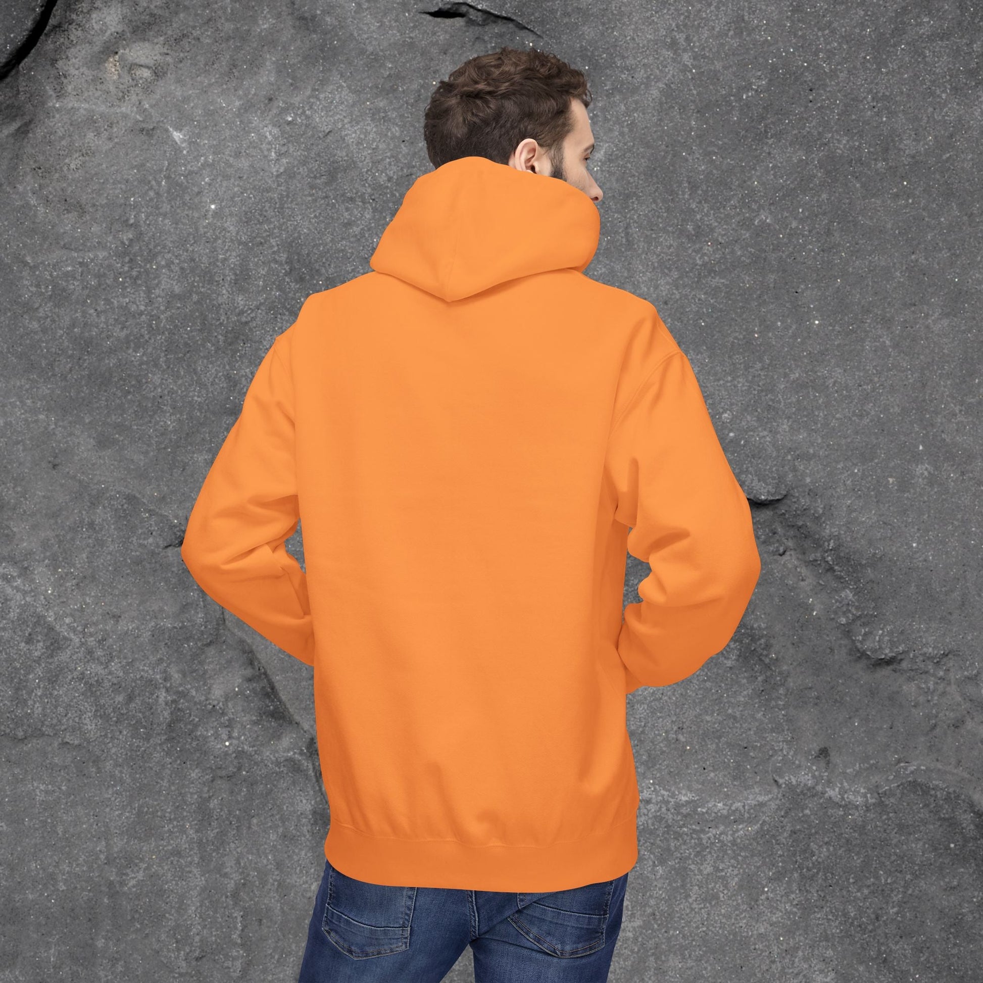 Solid as a Rock Hoodie - Unisex Midweight Fleece, Cozy Sweatshirt, Gift for Him/Her, Casual Wear, Warm Layer - LustreCo