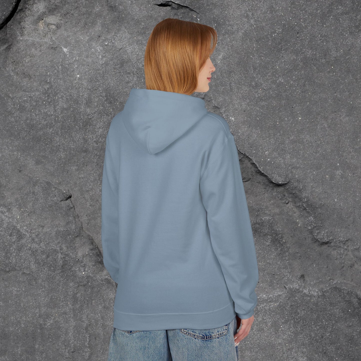 Solid as a Rock Hoodie - Unisex Midweight Fleece, Cozy Sweatshirt, Gift for Him/Her, Casual Wear, Warm Layer - LustreCo