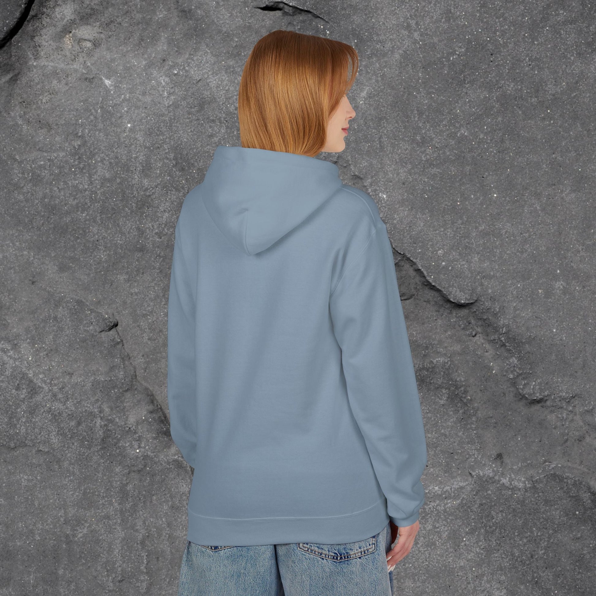 Solid as a Rock Hoodie - Unisex Midweight Fleece, Cozy Sweatshirt, Gift for Him/Her, Casual Wear, Warm Layer - LustreCo