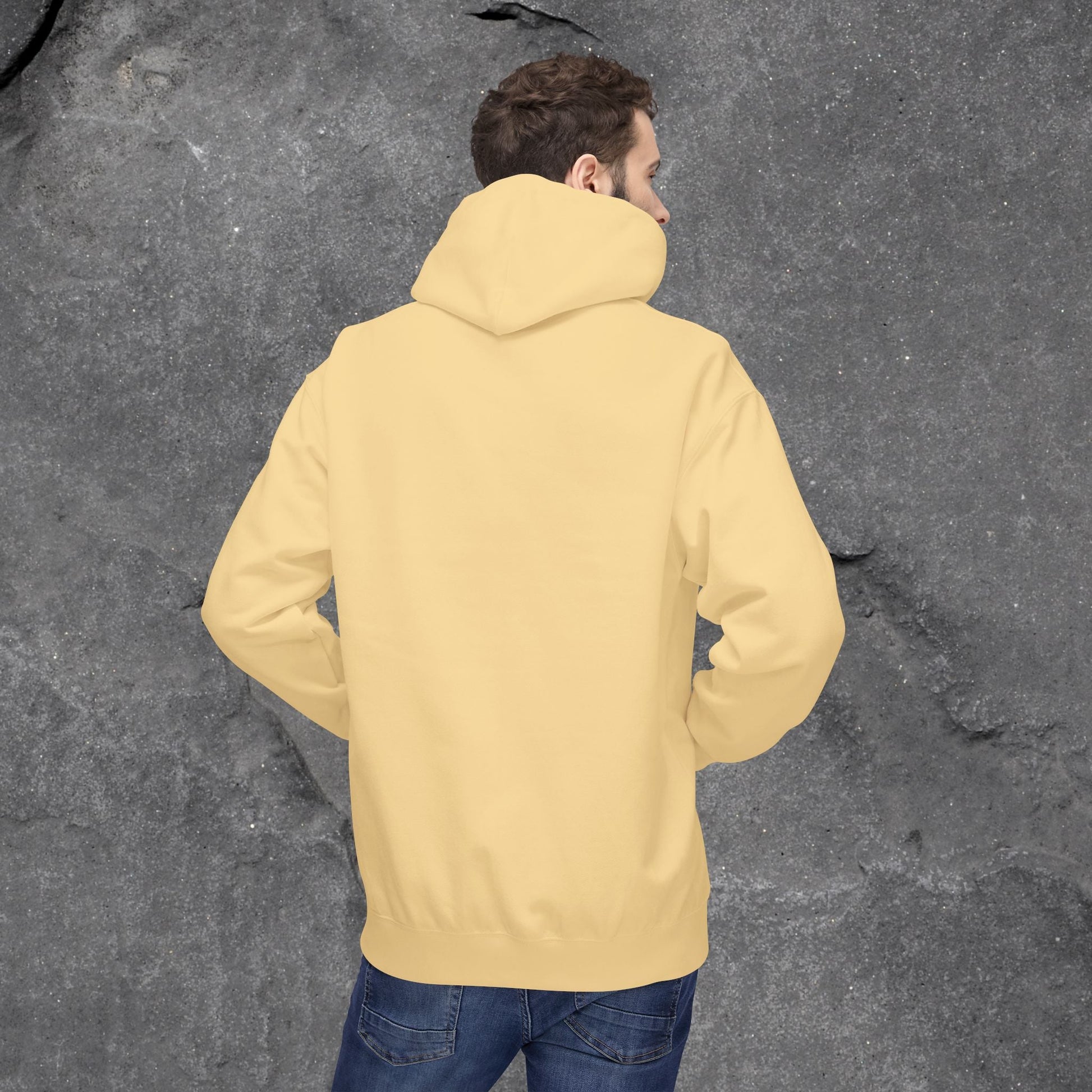 Solid as a Rock Hoodie - Unisex Midweight Fleece, Cozy Sweatshirt, Gift for Him/Her, Casual Wear, Warm Layer - LustreCo
