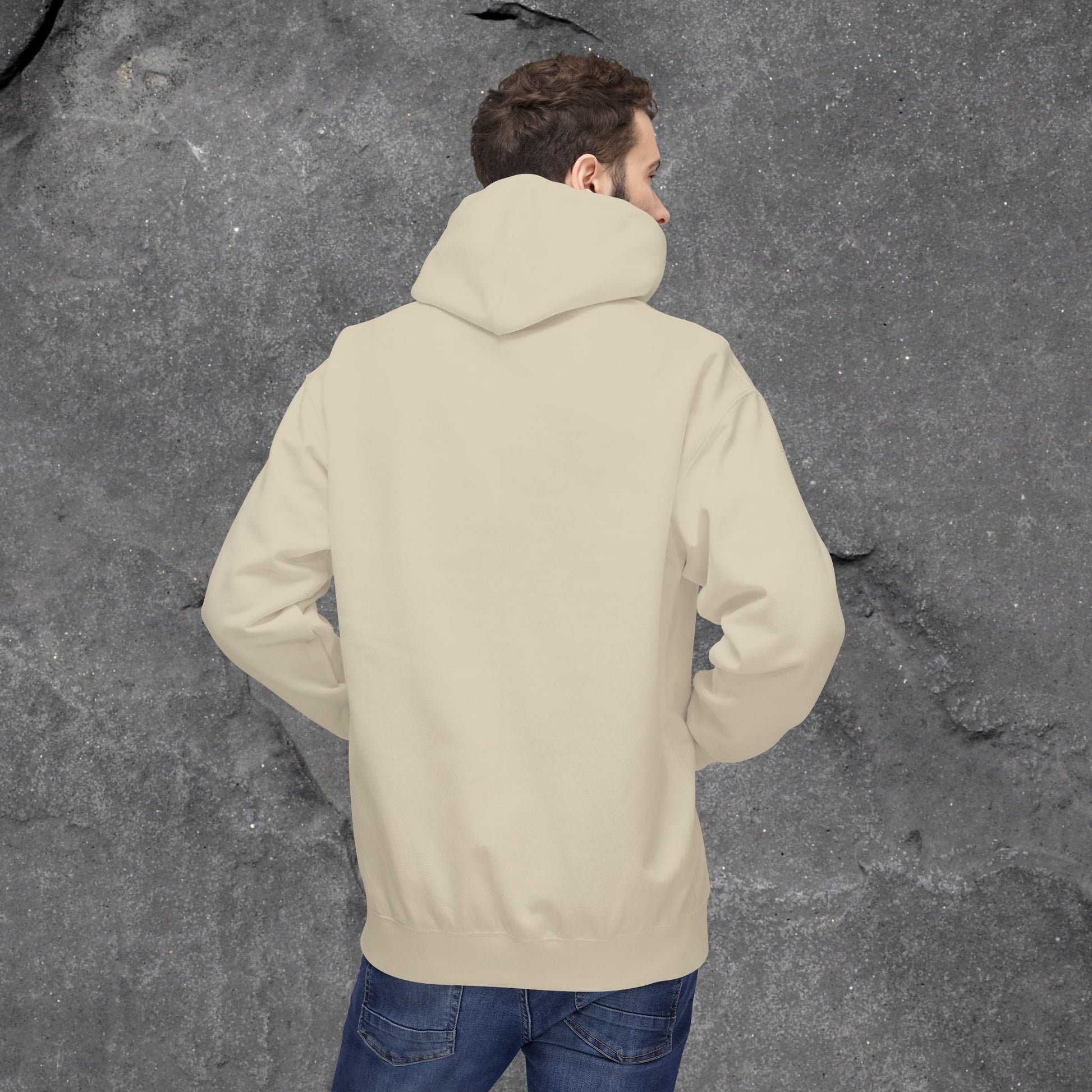 Solid as a Rock Hoodie - Unisex Midweight Fleece, Cozy Sweatshirt, Gift for Him/Her, Casual Wear, Warm Layer - LustreCo