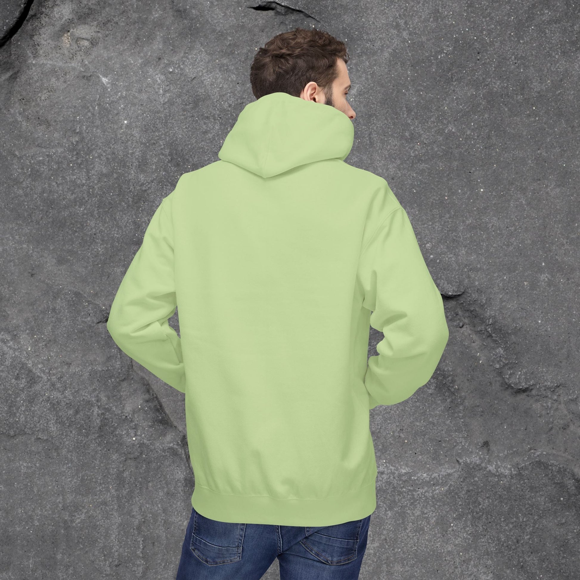 Solid as a Rock Hoodie - Unisex Midweight Fleece, Cozy Sweatshirt, Gift for Him/Her, Casual Wear, Warm Layer - LustreCo