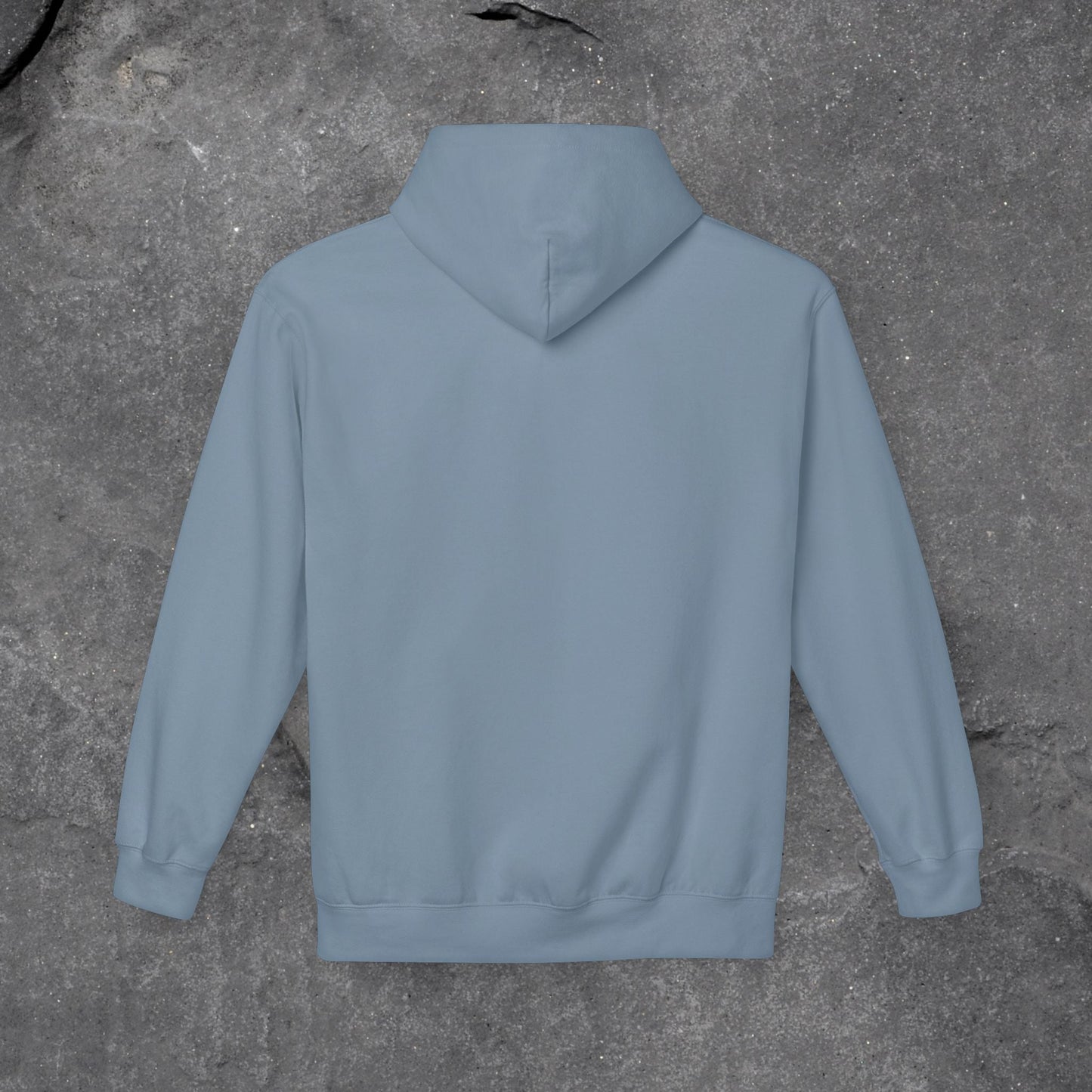 Solid as a Rock Hoodie - Unisex Midweight Fleece, Cozy Sweatshirt, Gift for Him/Her, Casual Wear, Warm Layer - LustreCo