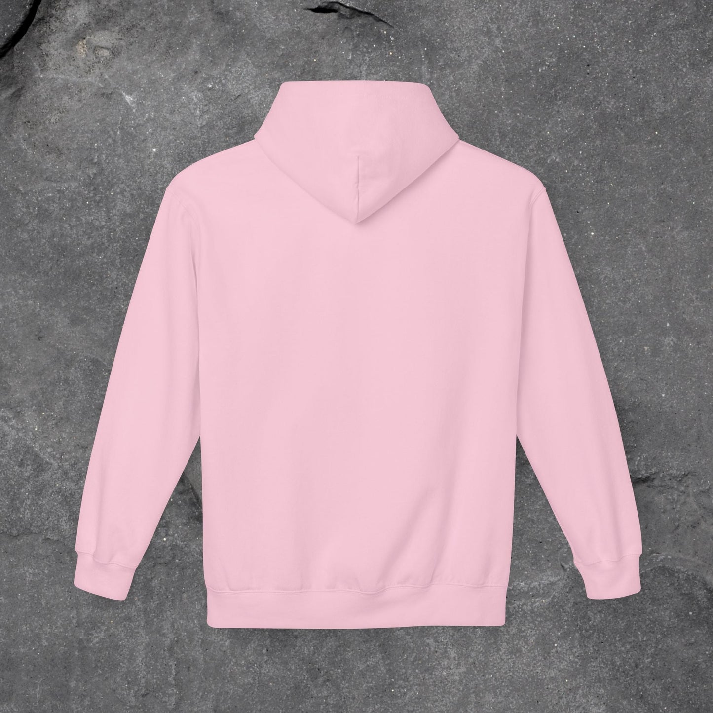 Solid as a Rock Hoodie - Unisex Midweight Fleece, Cozy Sweatshirt, Gift for Him/Her, Casual Wear, Warm Layer - LustreCo