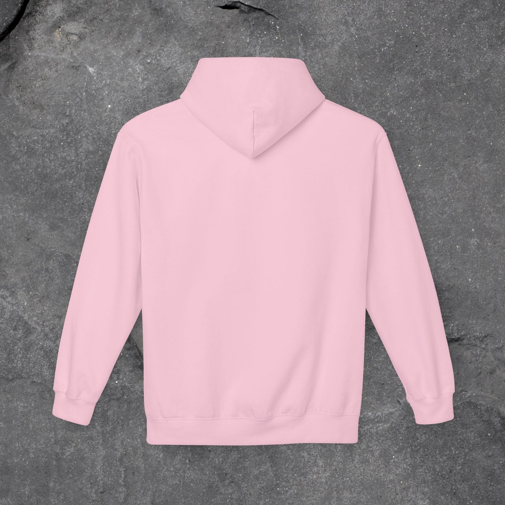 Solid as a Rock Hoodie - Unisex Midweight Fleece, Cozy Sweatshirt, Gift for Him/Her, Casual Wear, Warm Layer - LustreCo