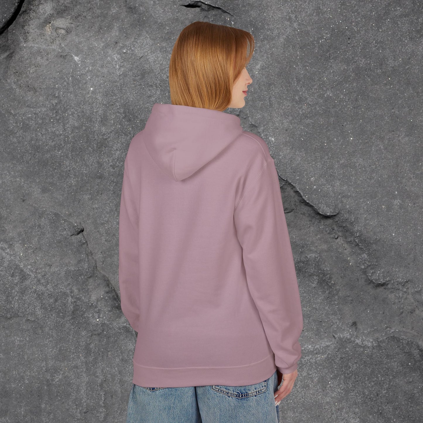Solid as a Rock Hoodie - Unisex Midweight Fleece, Cozy Sweatshirt, Gift for Him/Her, Casual Wear, Warm Layer - LustreCo