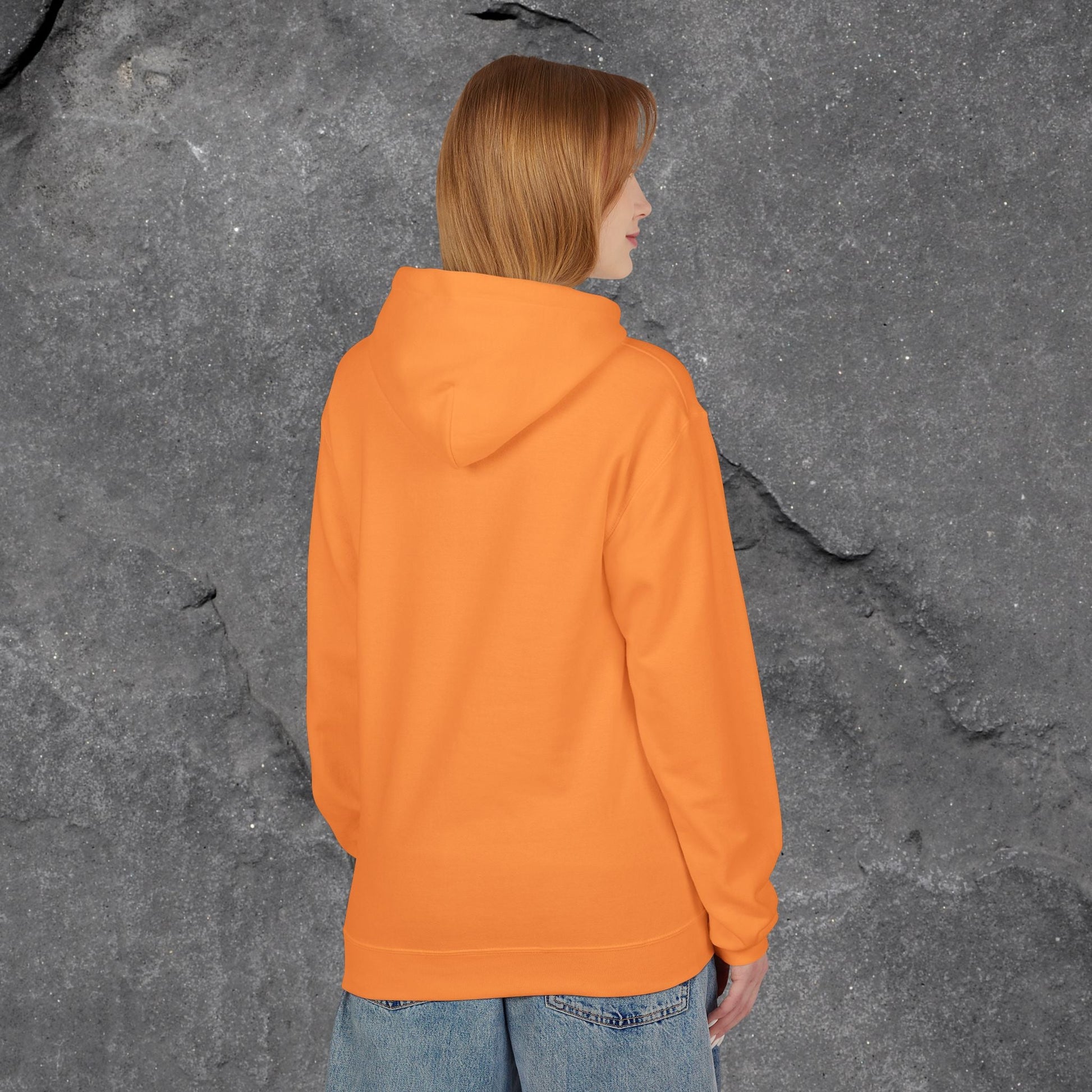 Solid as a Rock Hoodie - Unisex Midweight Fleece, Cozy Sweatshirt, Gift for Him/Her, Casual Wear, Warm Layer - LustreCo