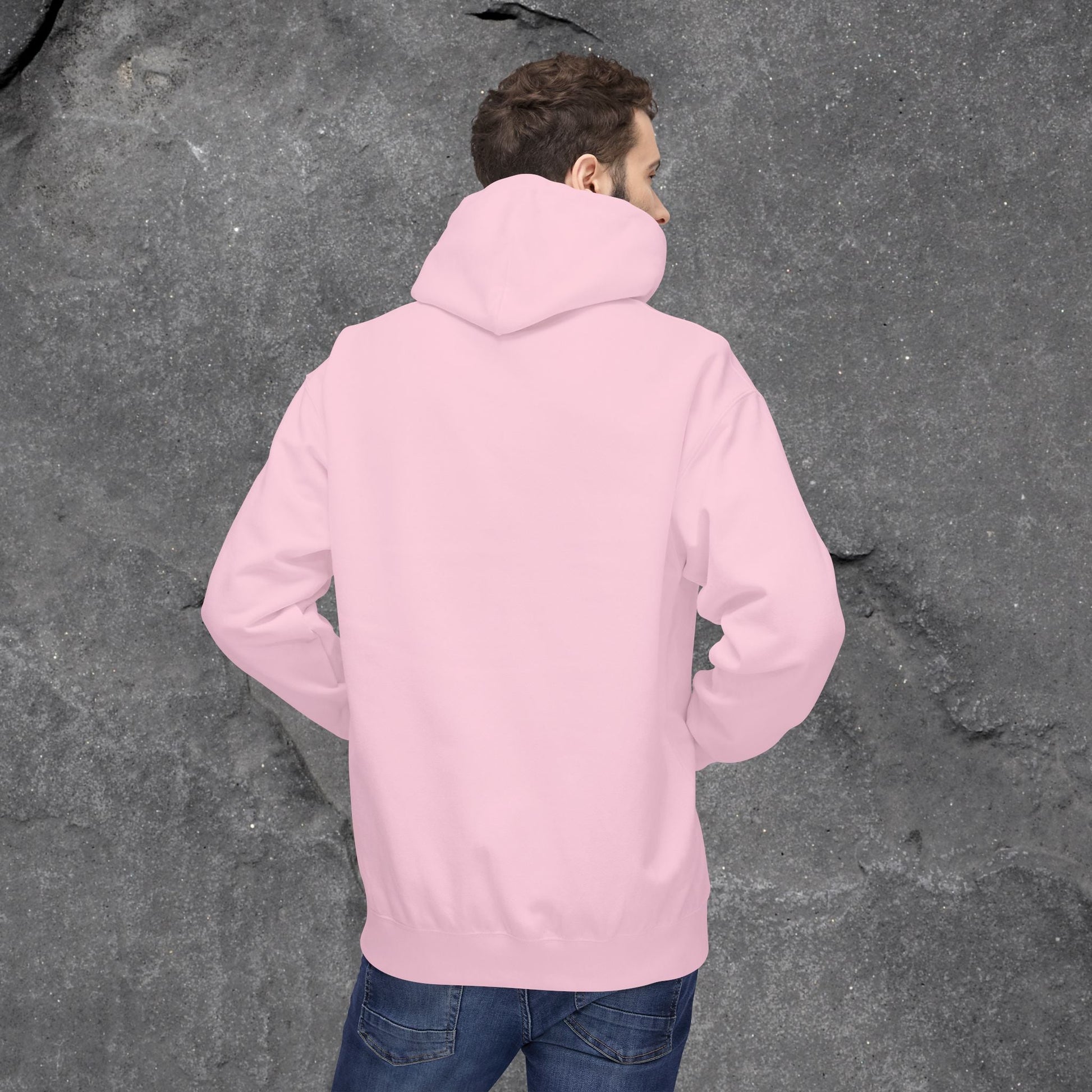 Solid as a Rock Hoodie - Unisex Midweight Fleece, Cozy Sweatshirt, Gift for Him/Her, Casual Wear, Warm Layer - LustreCo