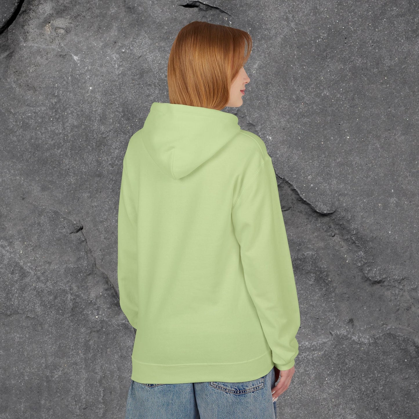 Solid as a Rock Hoodie - Unisex Midweight Fleece, Cozy Sweatshirt, Gift for Him/Her, Casual Wear, Warm Layer - LustreCo