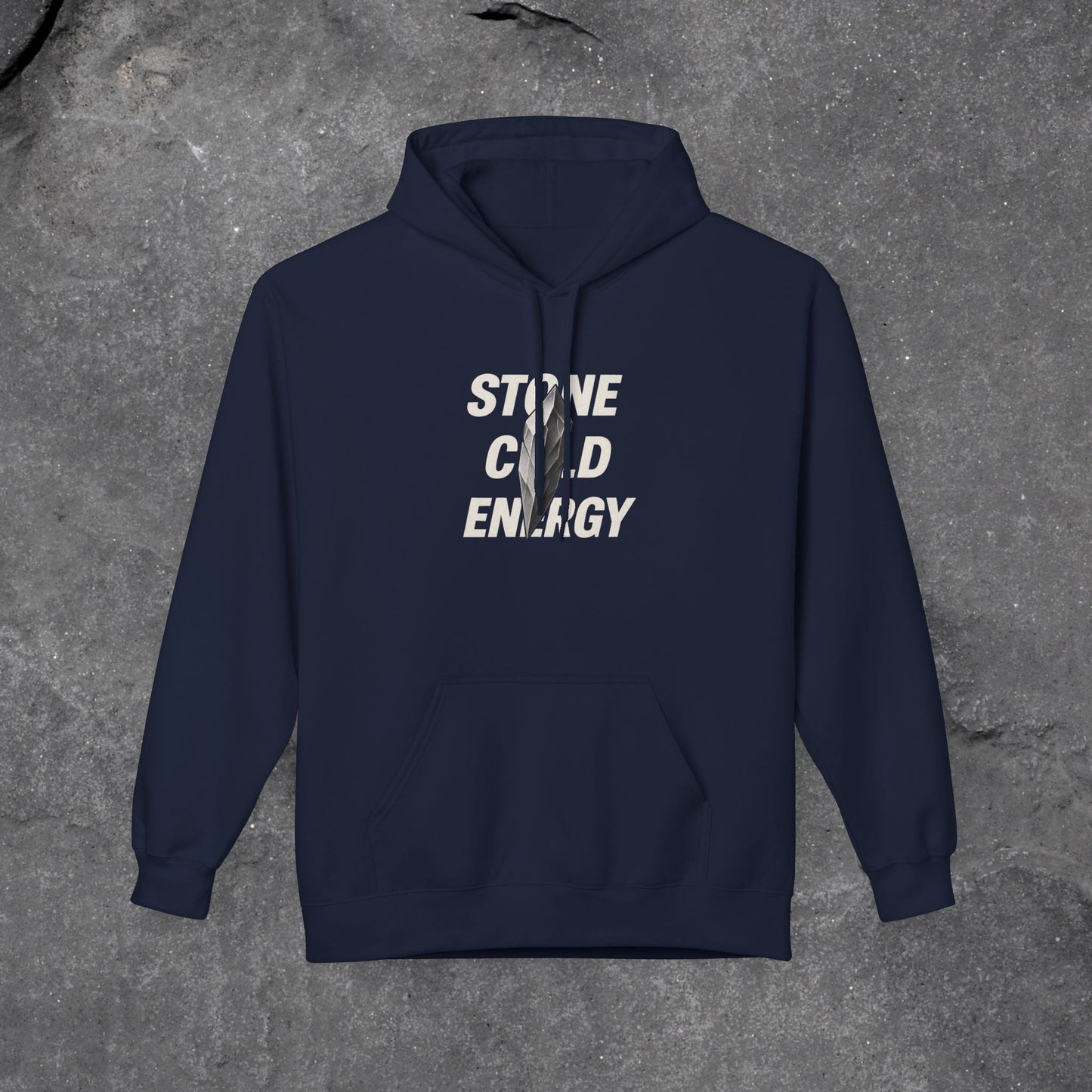 Stone Cold Energy Hoodie - Cozy Streetwear Sweatshirt - LustreCo