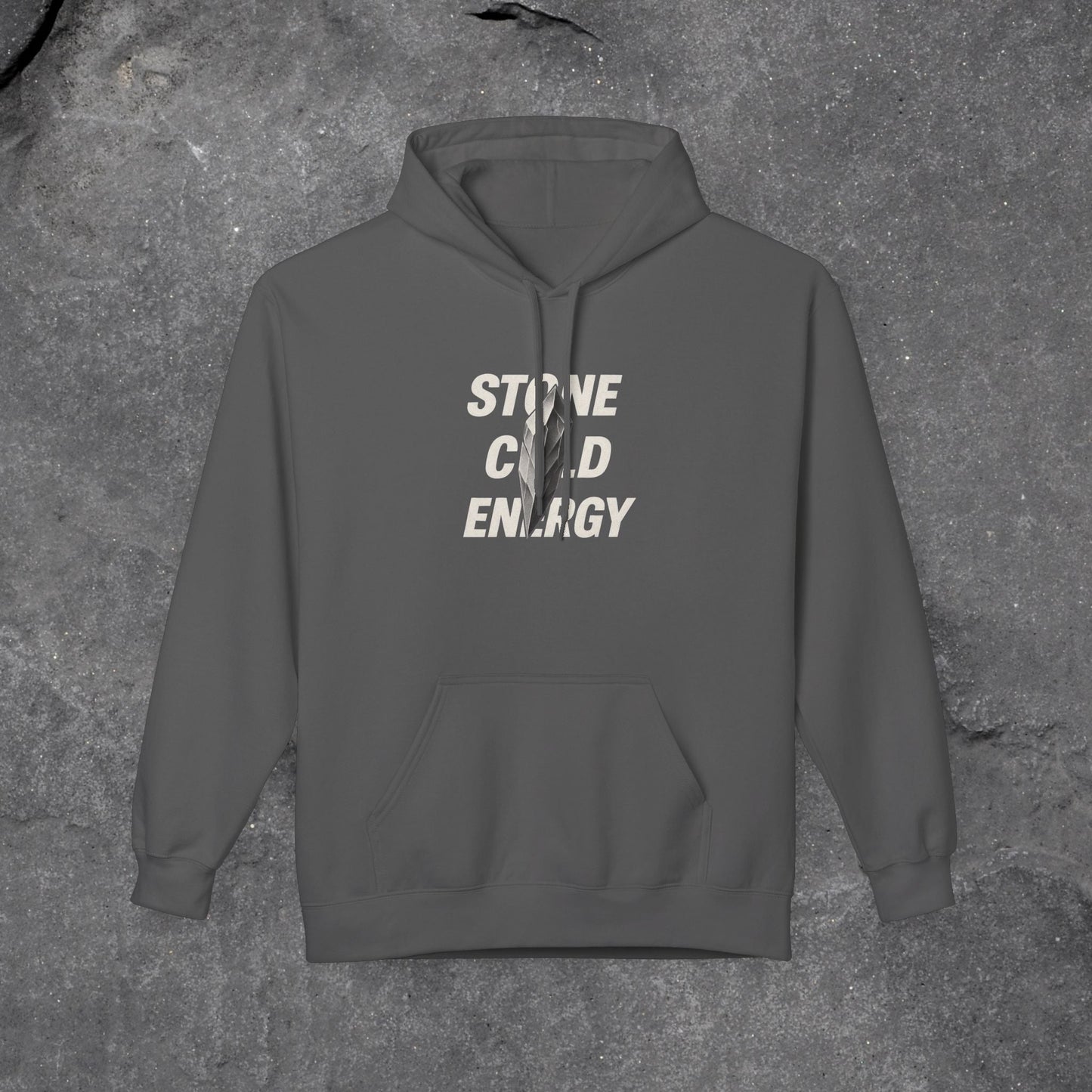Stone Cold Energy Hoodie - Cozy Streetwear Sweatshirt - LustreCo