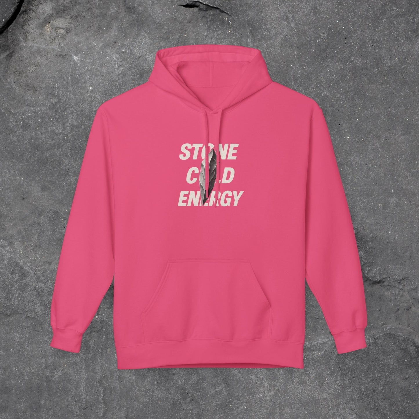 Stone Cold Energy Hoodie - Cozy Streetwear Sweatshirt - LustreCo