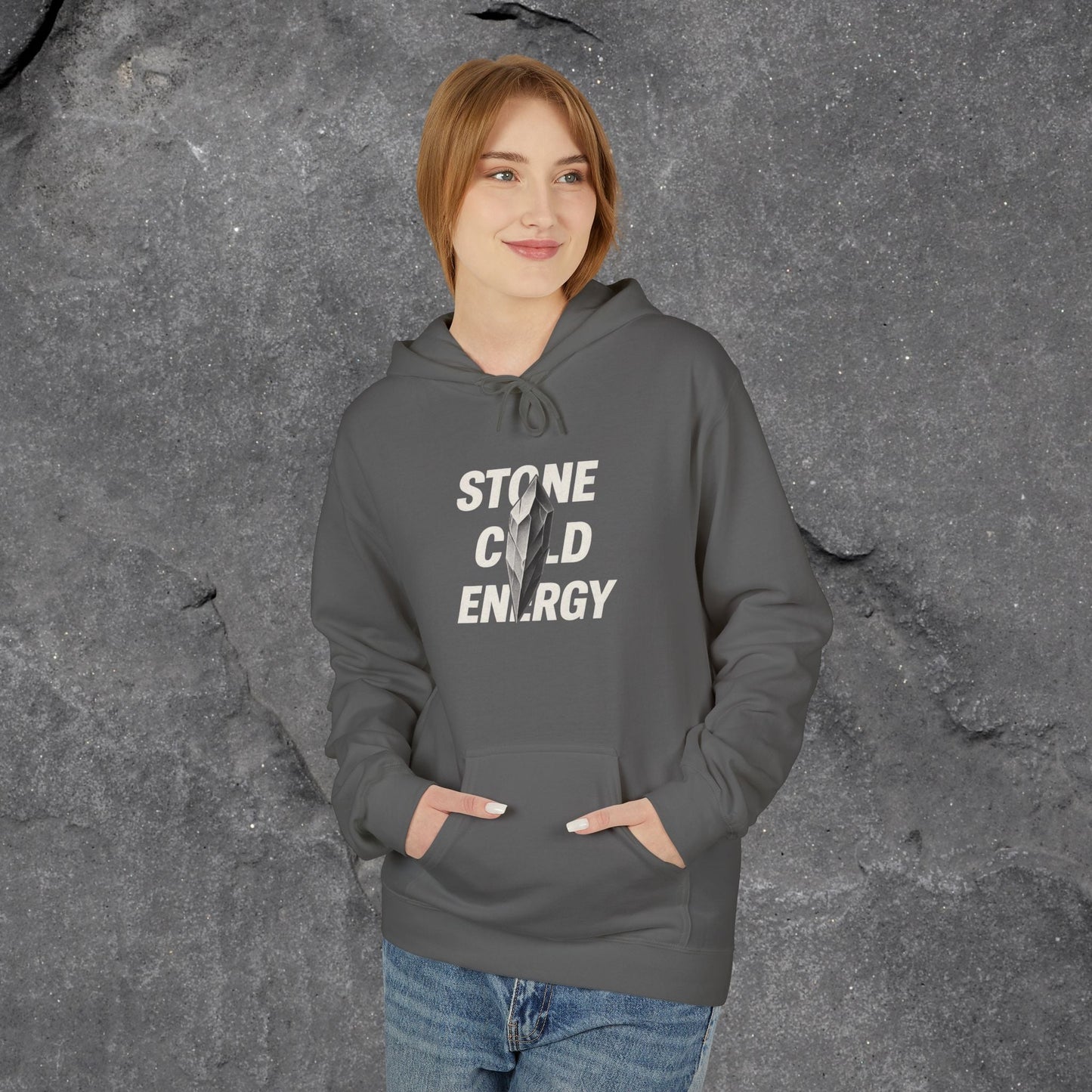 Stone Cold Energy Hoodie - Cozy Streetwear Sweatshirt - LustreCo