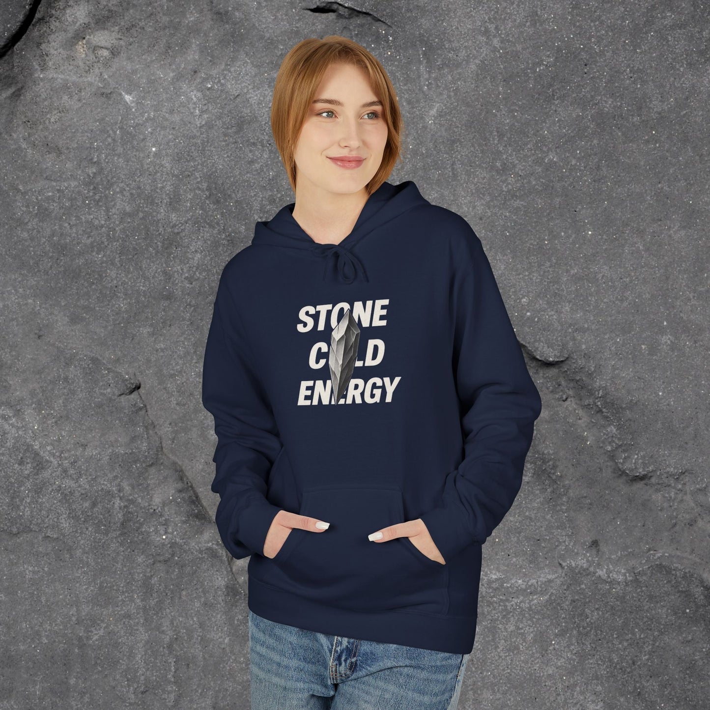 Stone Cold Energy Hoodie - Cozy Streetwear Sweatshirt - LustreCo