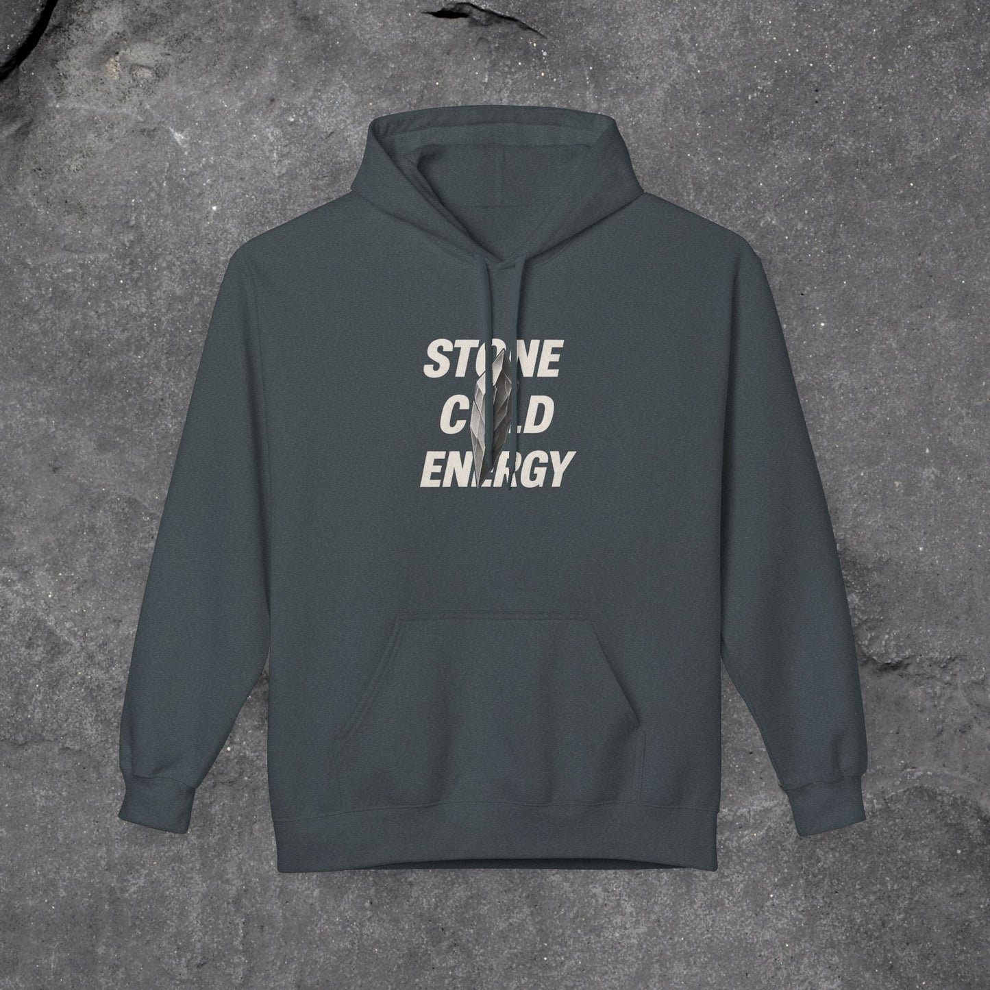 Stone Cold Energy Hoodie - Cozy Streetwear Sweatshirt - LustreCo