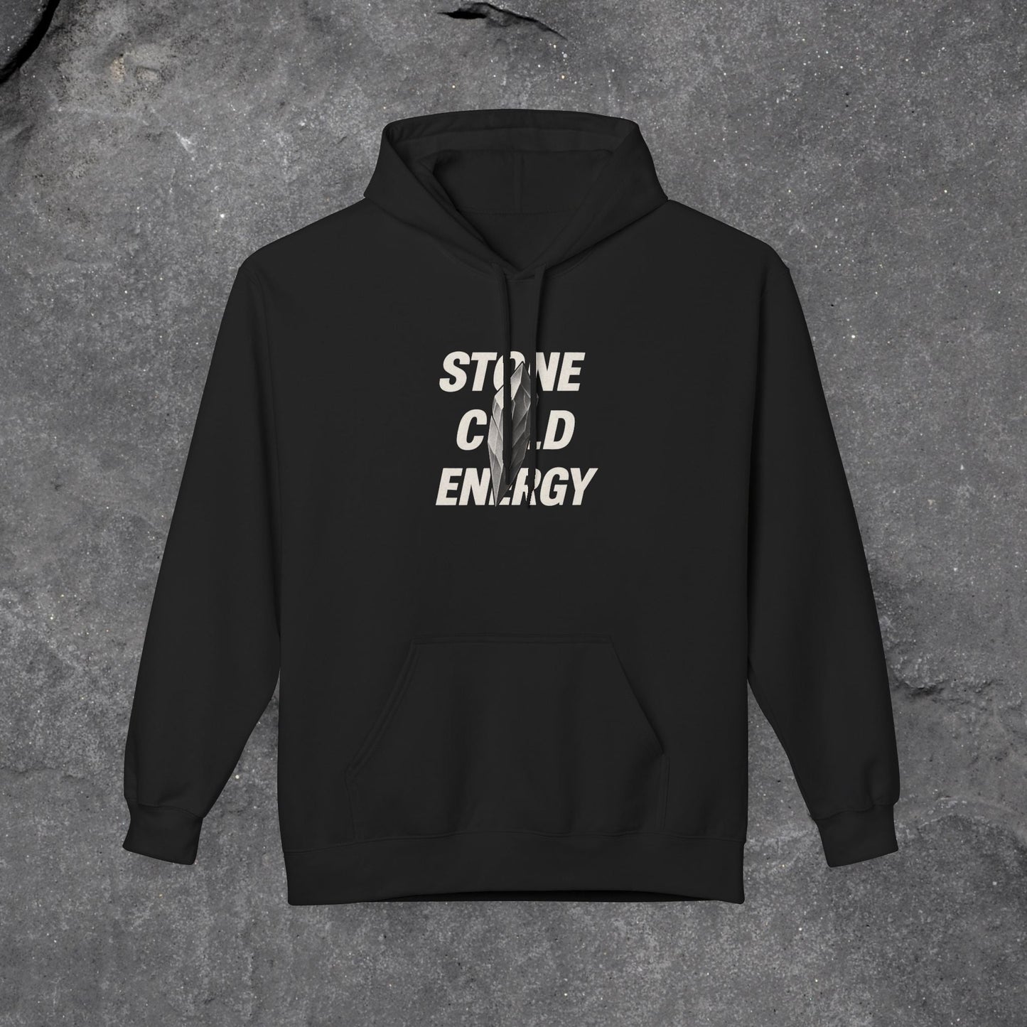 Stone Cold Energy Hoodie - Cozy Streetwear Sweatshirt - LustreCo