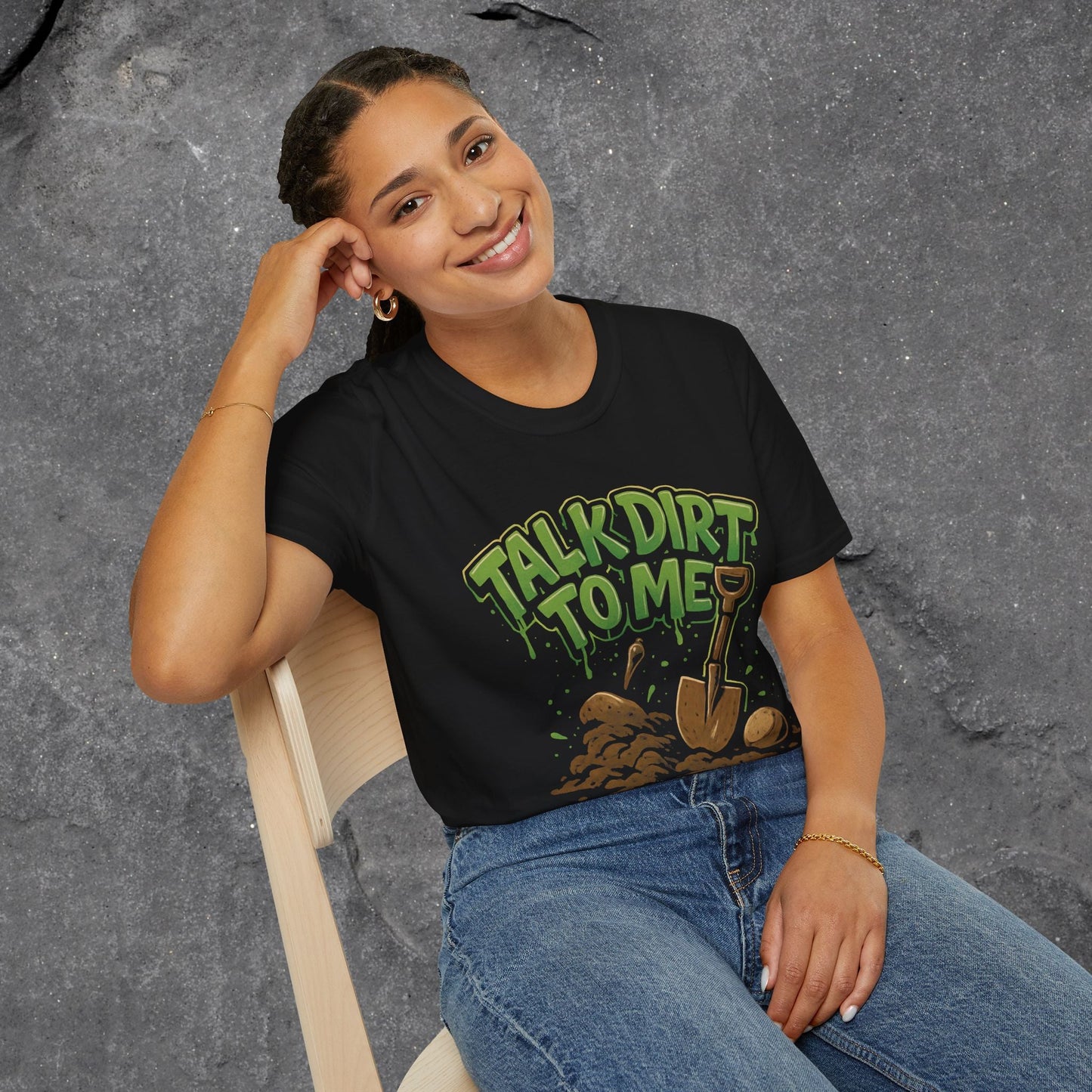 Talk Dirt To Me Unisex Softstyle T-Shirt - LustreCo