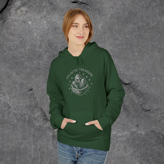 Galactic Treasure Hoodie - Space-Themed Gift for Warm style - LustreCo
