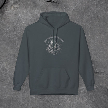 Galactic Treasure Hoodie - Space-Themed Gift for Warm style - LustreCo