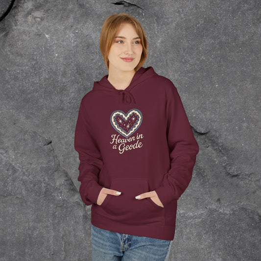 Heavenly Garden Fleece Hoodie: Ultimate Cozy Sweatshirt for Nature Lovers - LustreCo